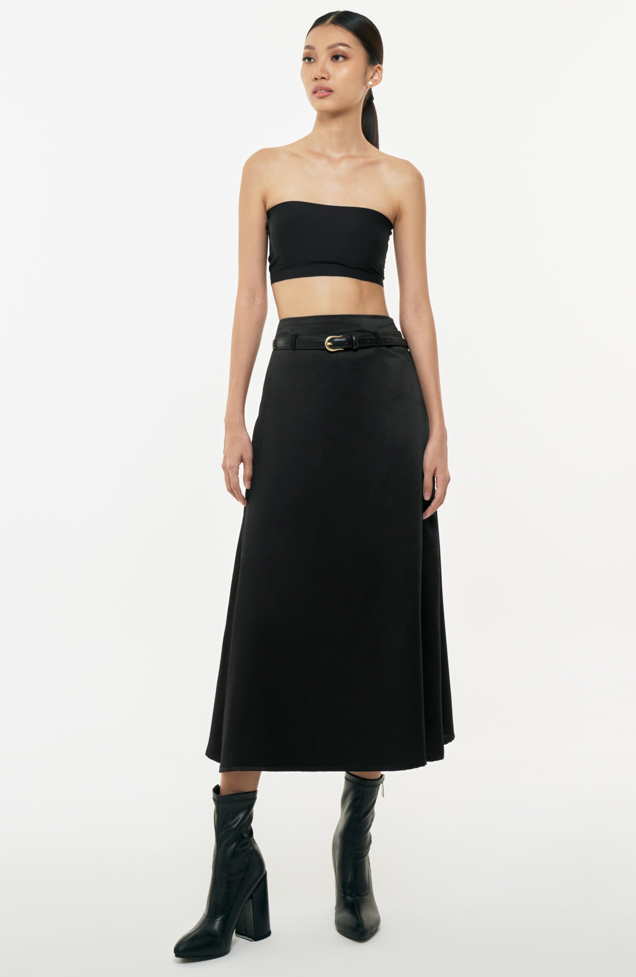 Noir Skirt In Black (LAST PIECES)