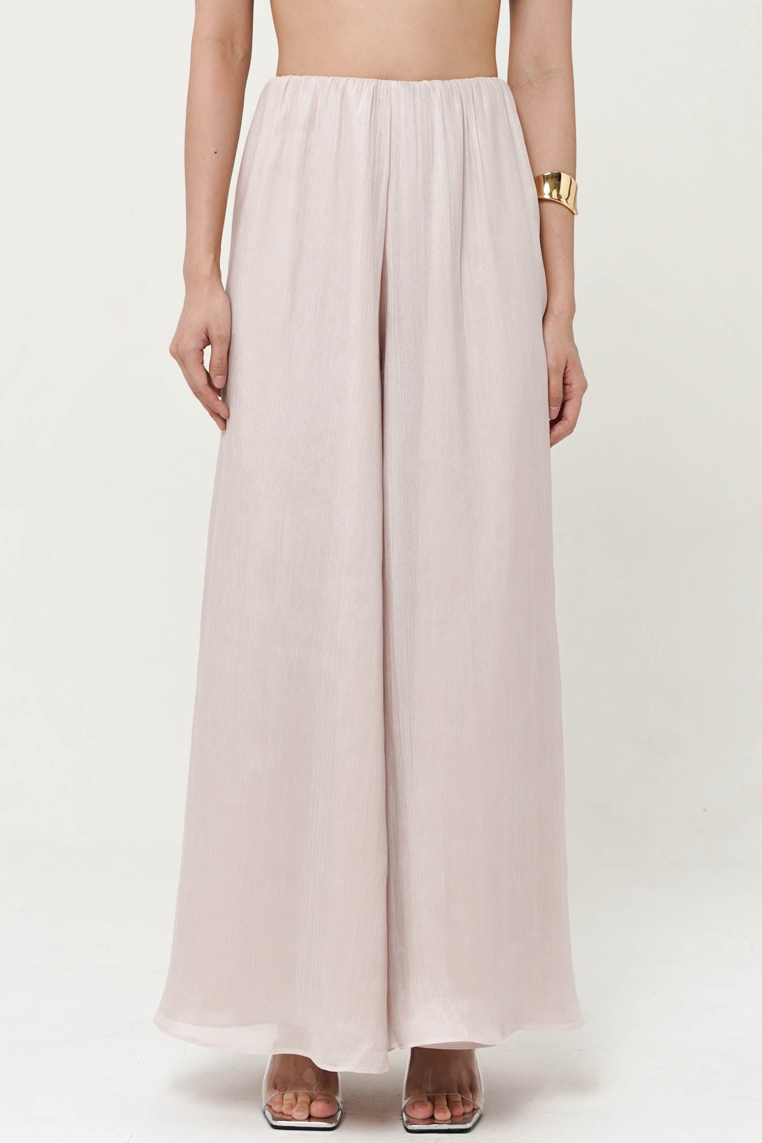 Jire Translucent Trousers In Pink
