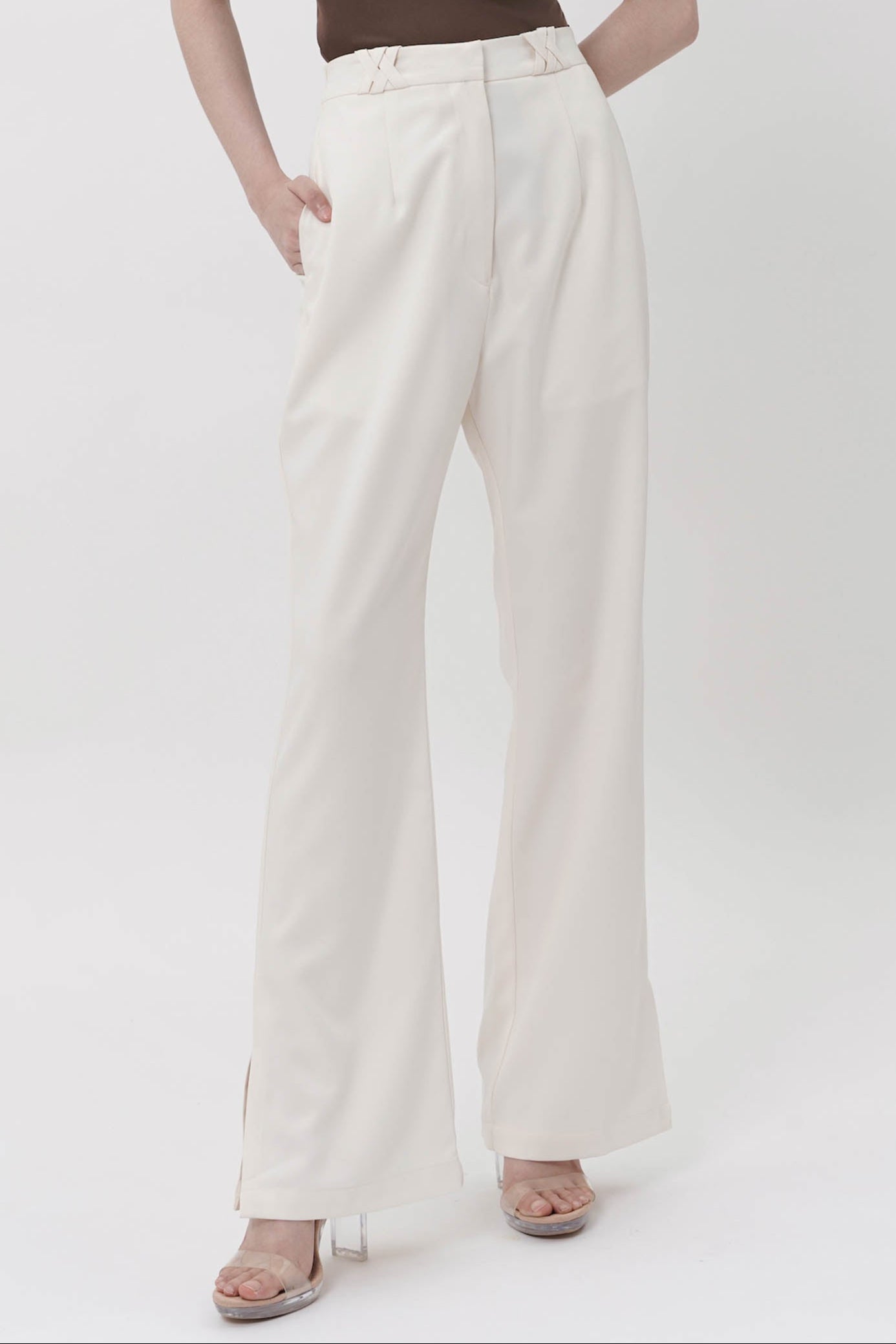 Nuo Trousers In Broken White