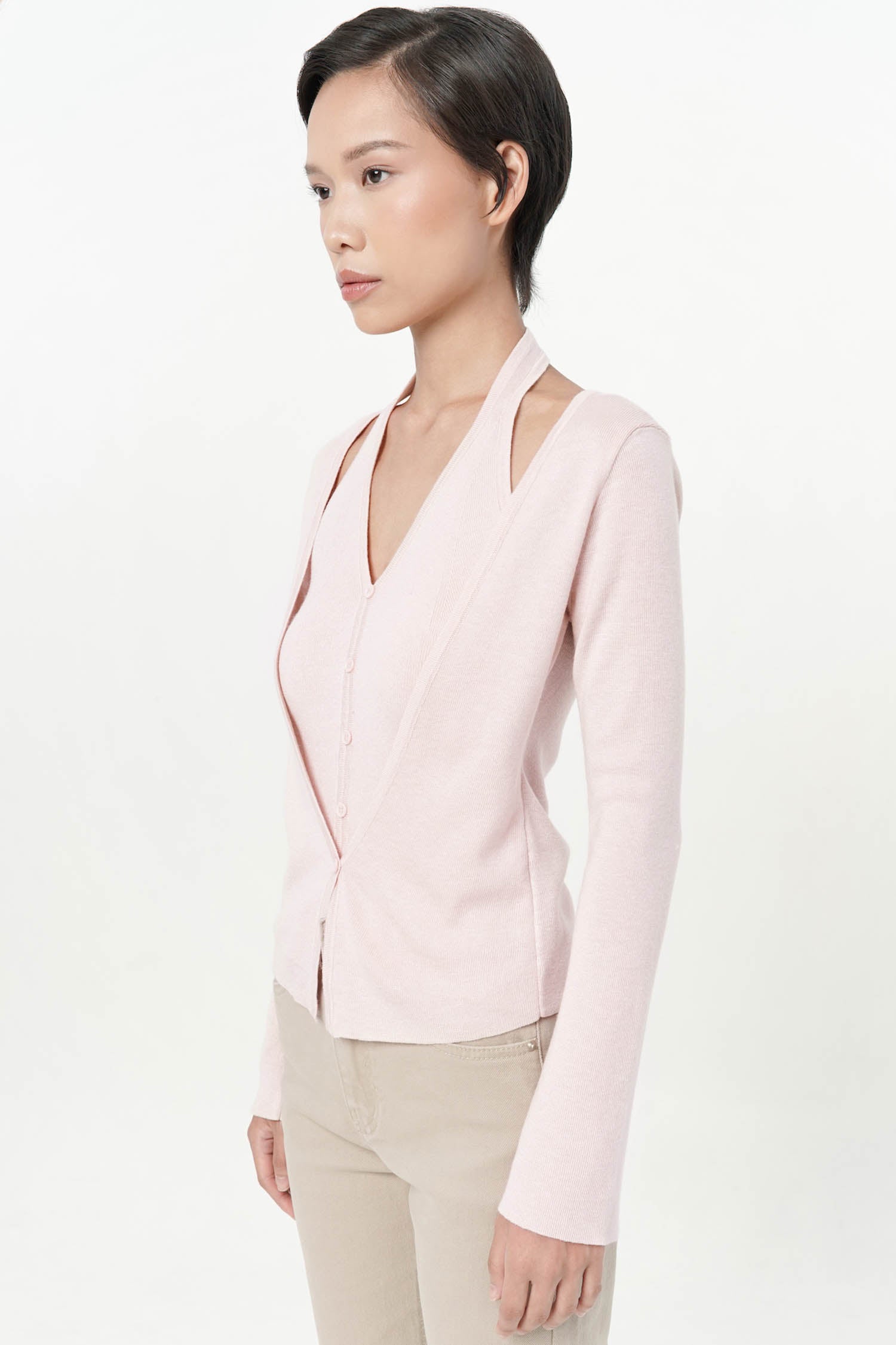 Freya Knit Top In Pink