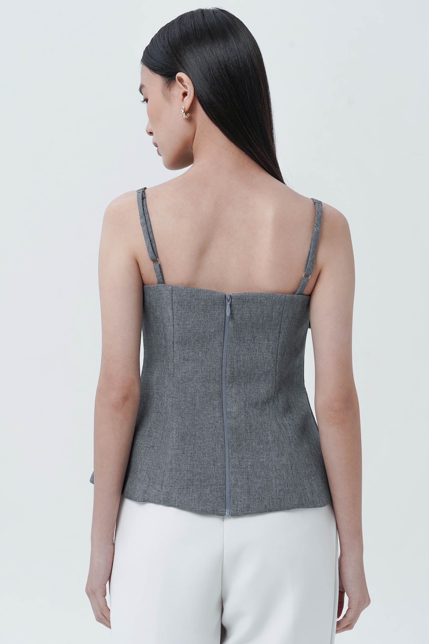 Felicity Top In Grey