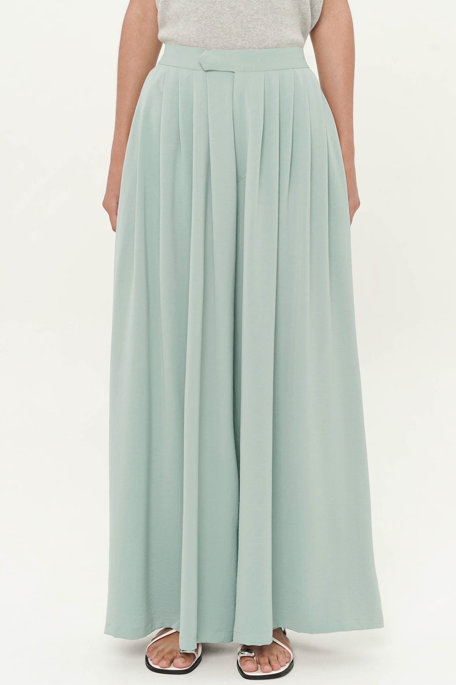 Nerida Trousers In Sea Glass