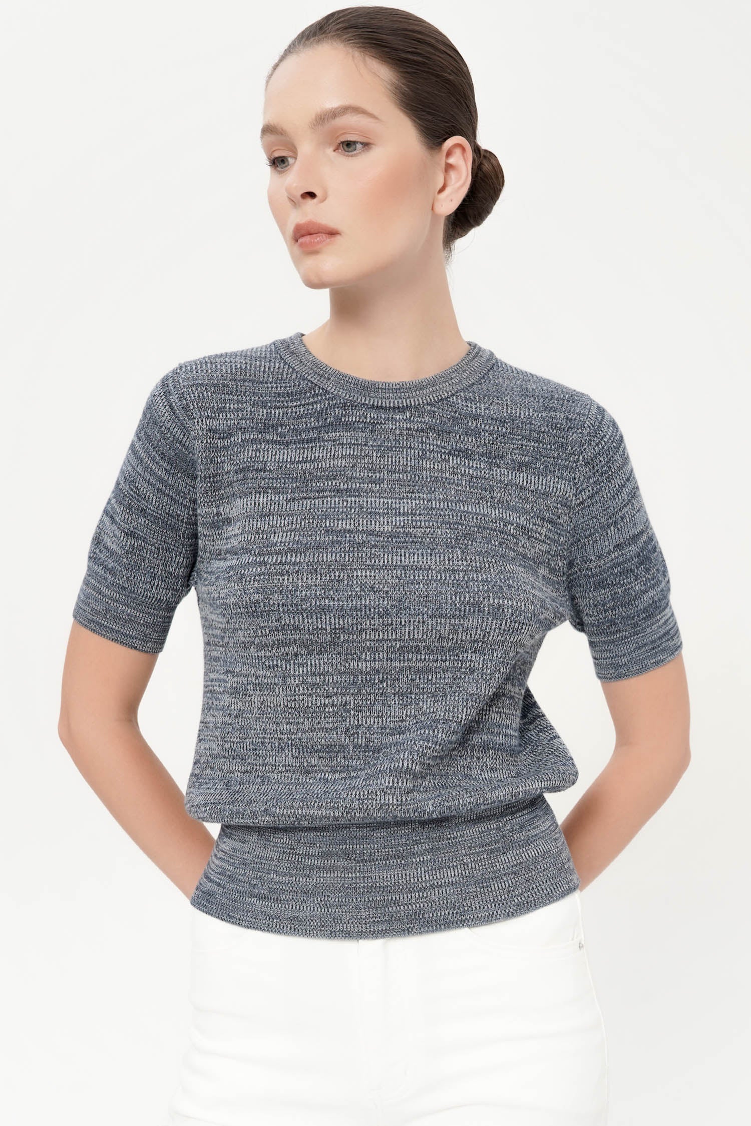 Rixo Top In Navy