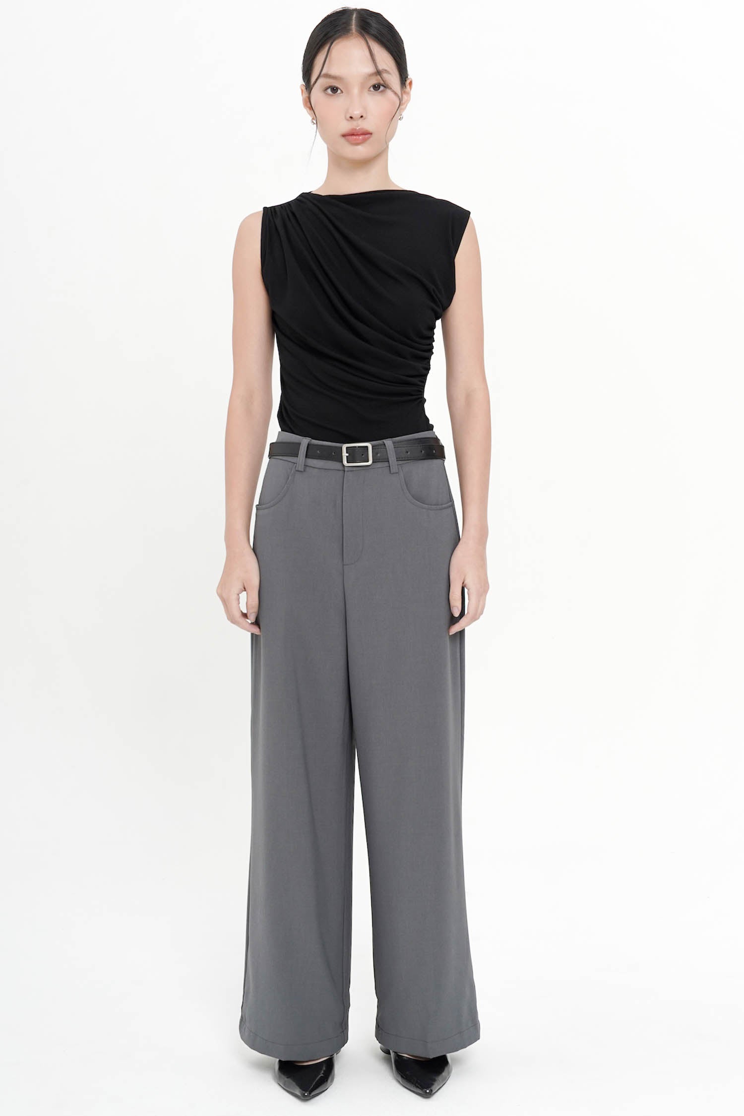 Matilda Trouser In Grey
