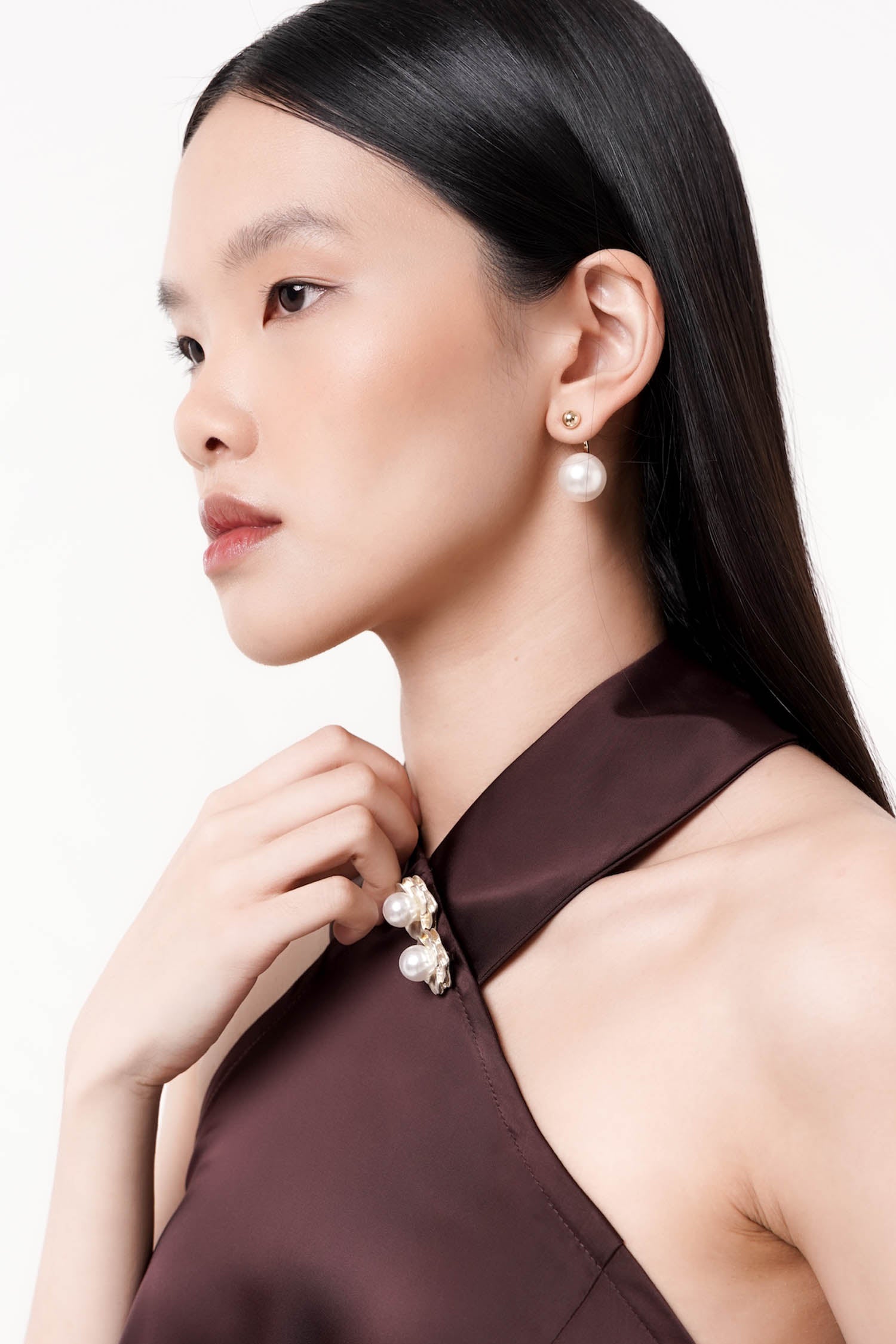 Posey Top in Burgundy