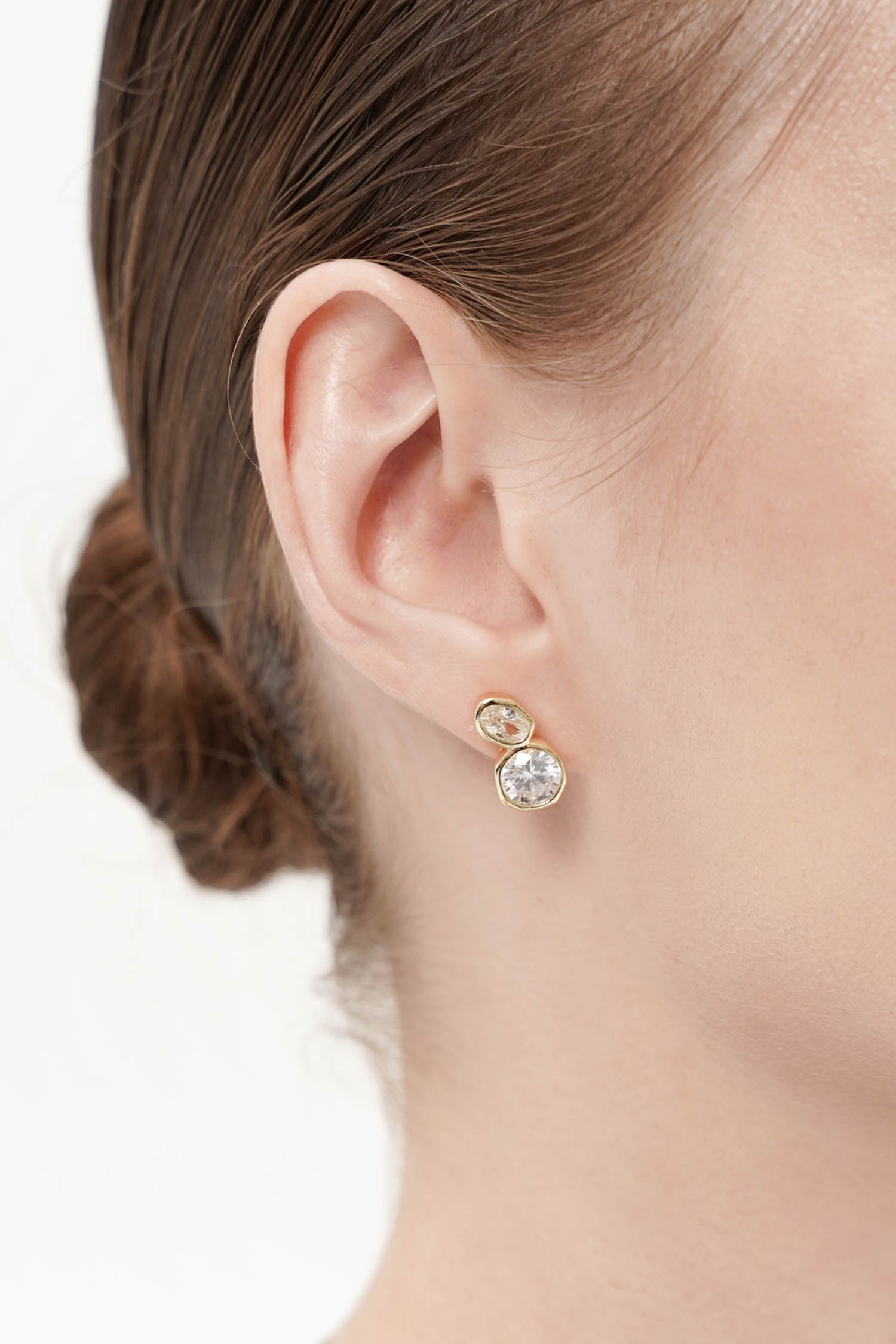 Wade Earrings In Gold