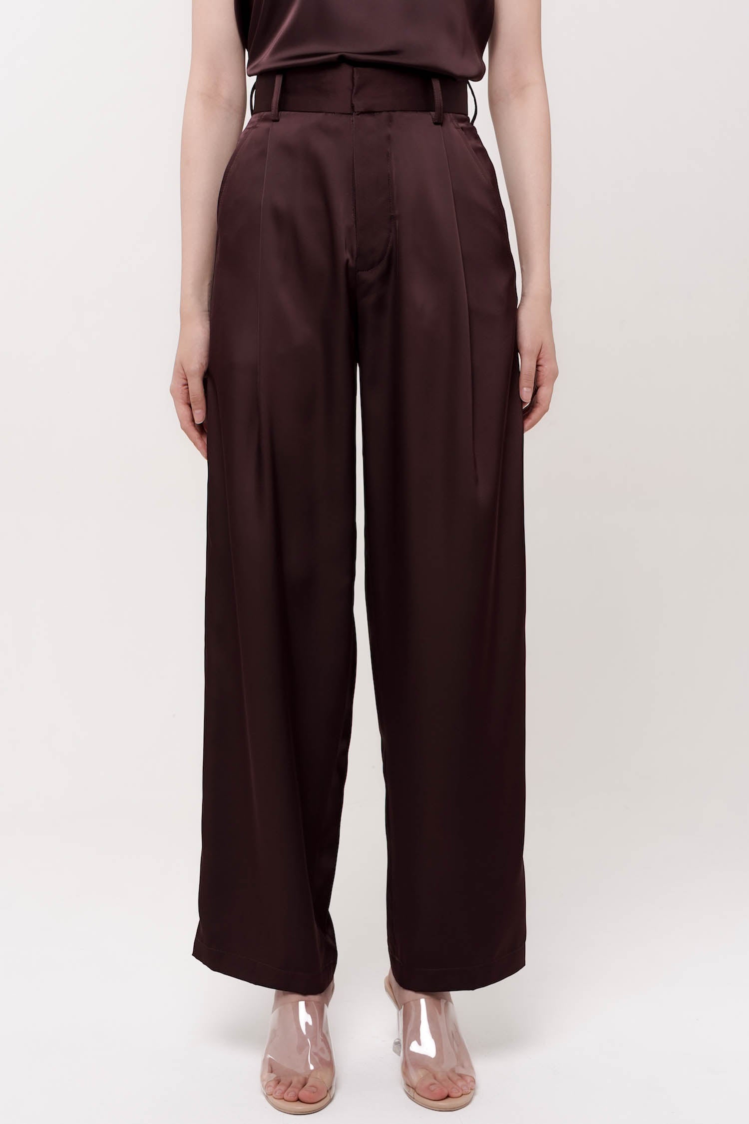 Posey Pants in Burgundy