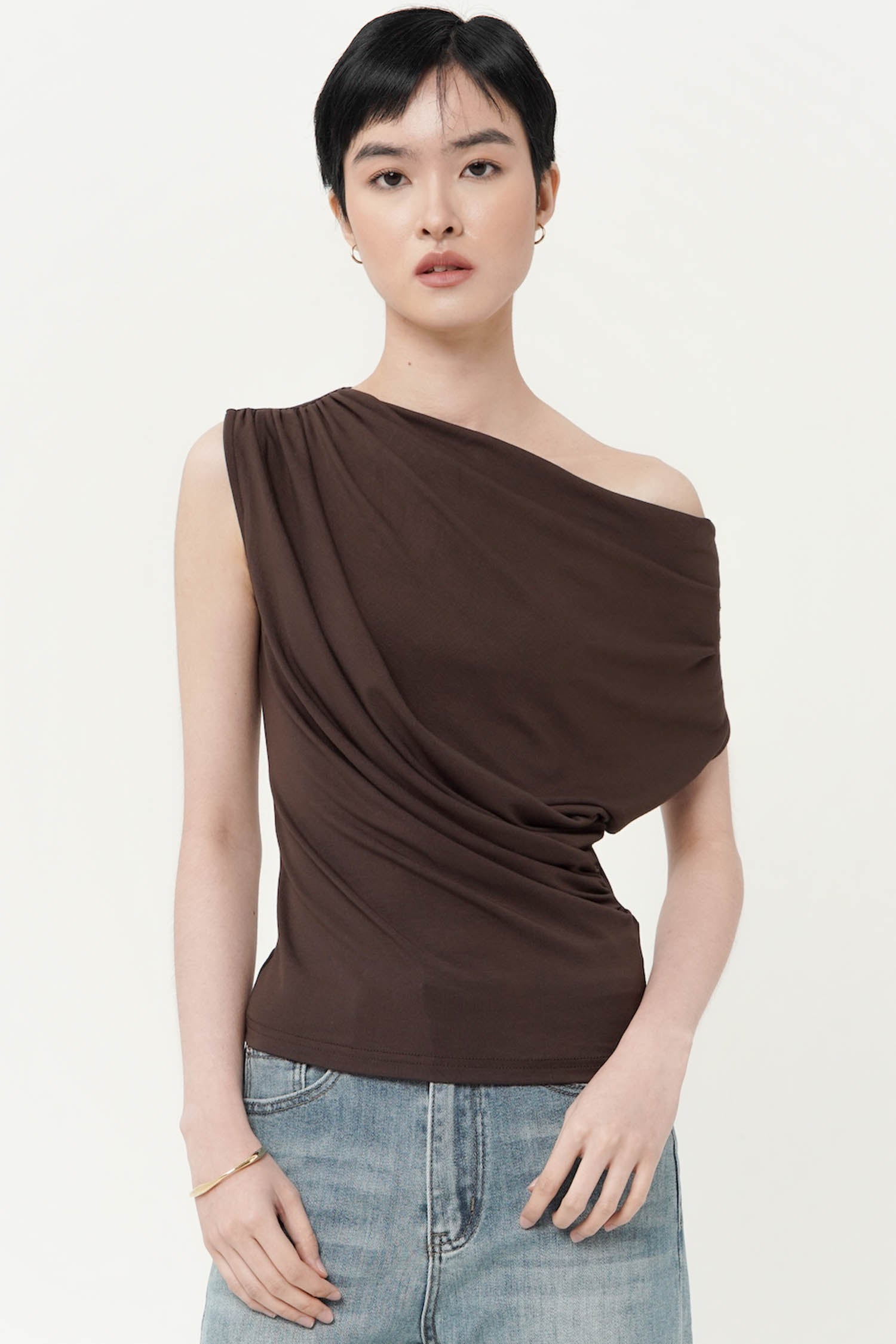 Merino Top In Espresso