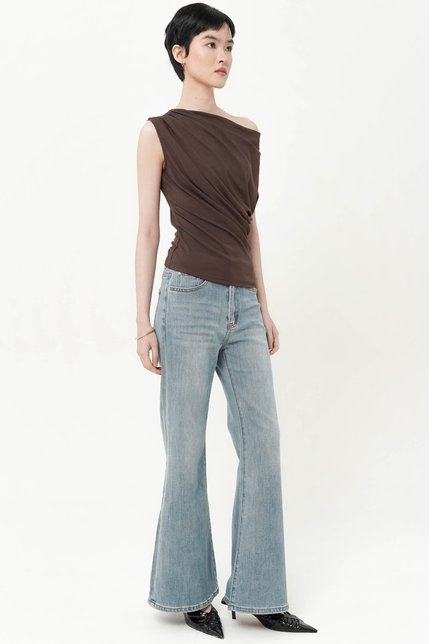 Merino Top In Espresso