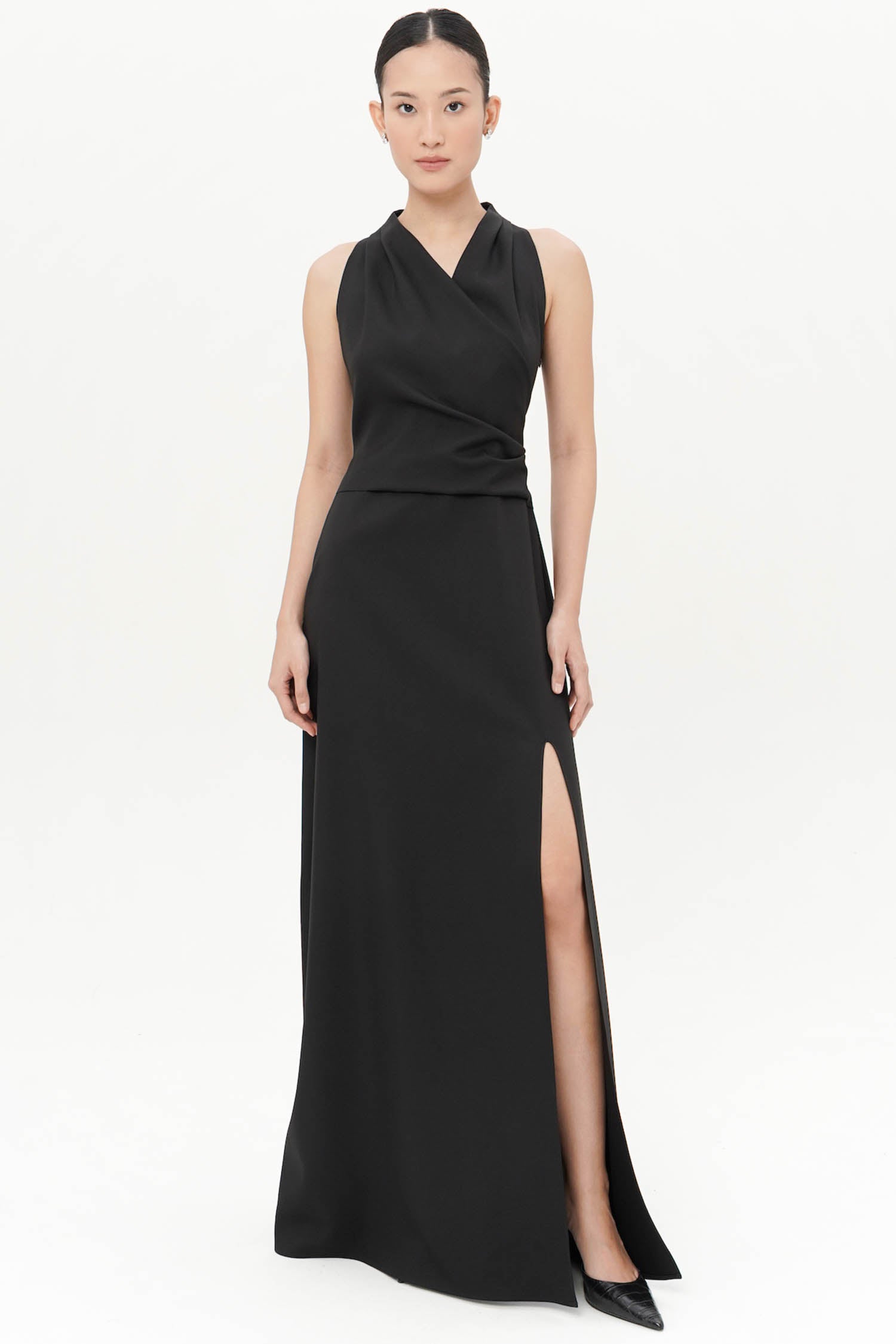 Isolde Maxi Dress In Black