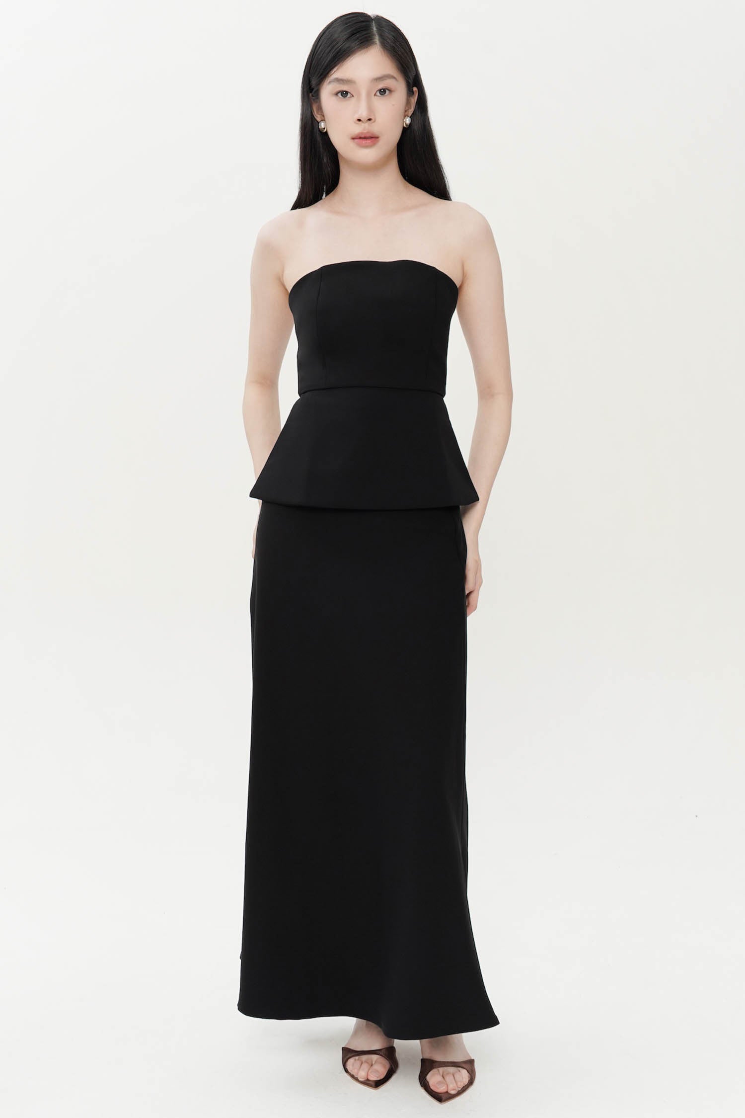 Bay Maxi Skirt In Black