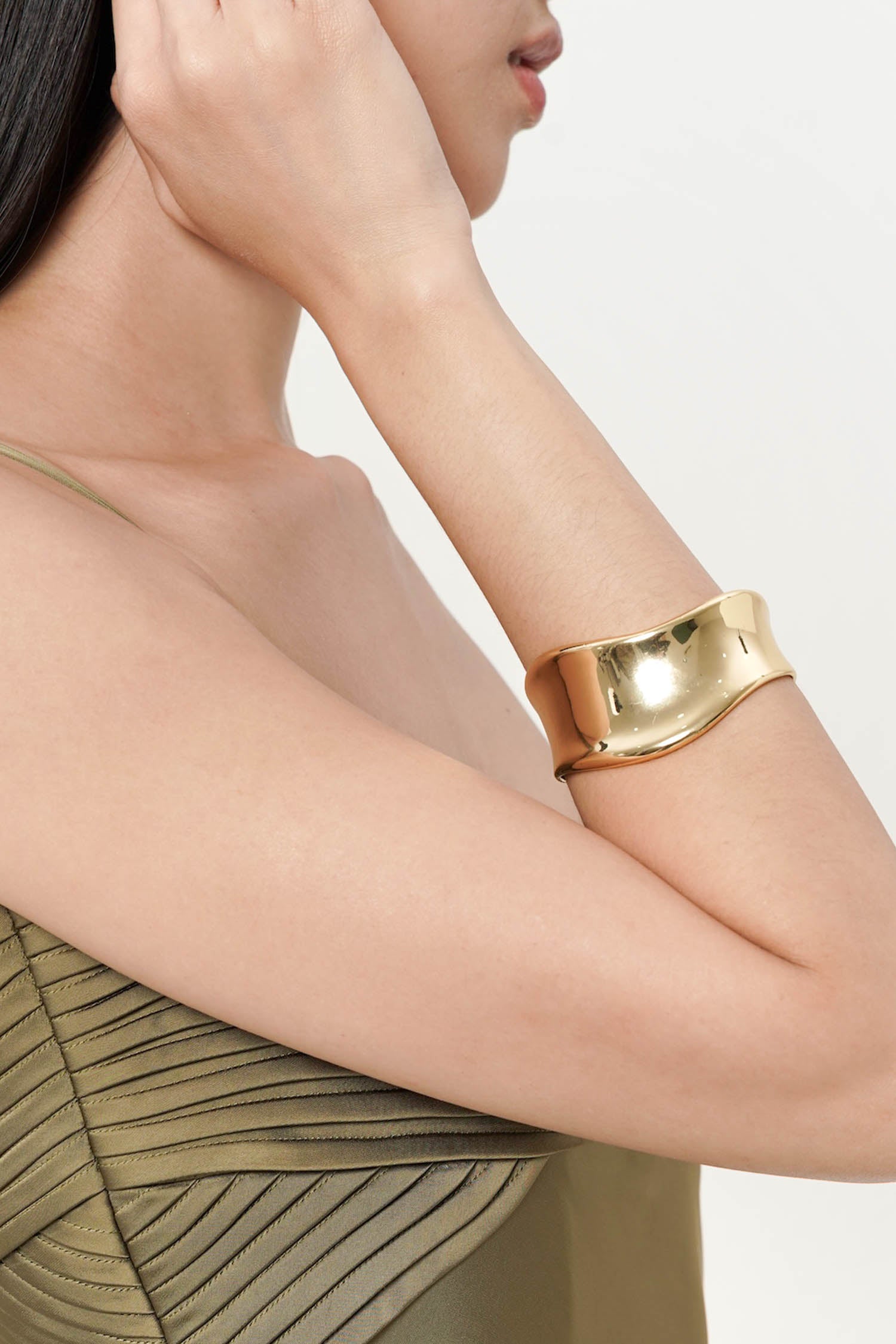 Colette Gold Tone Cuff
