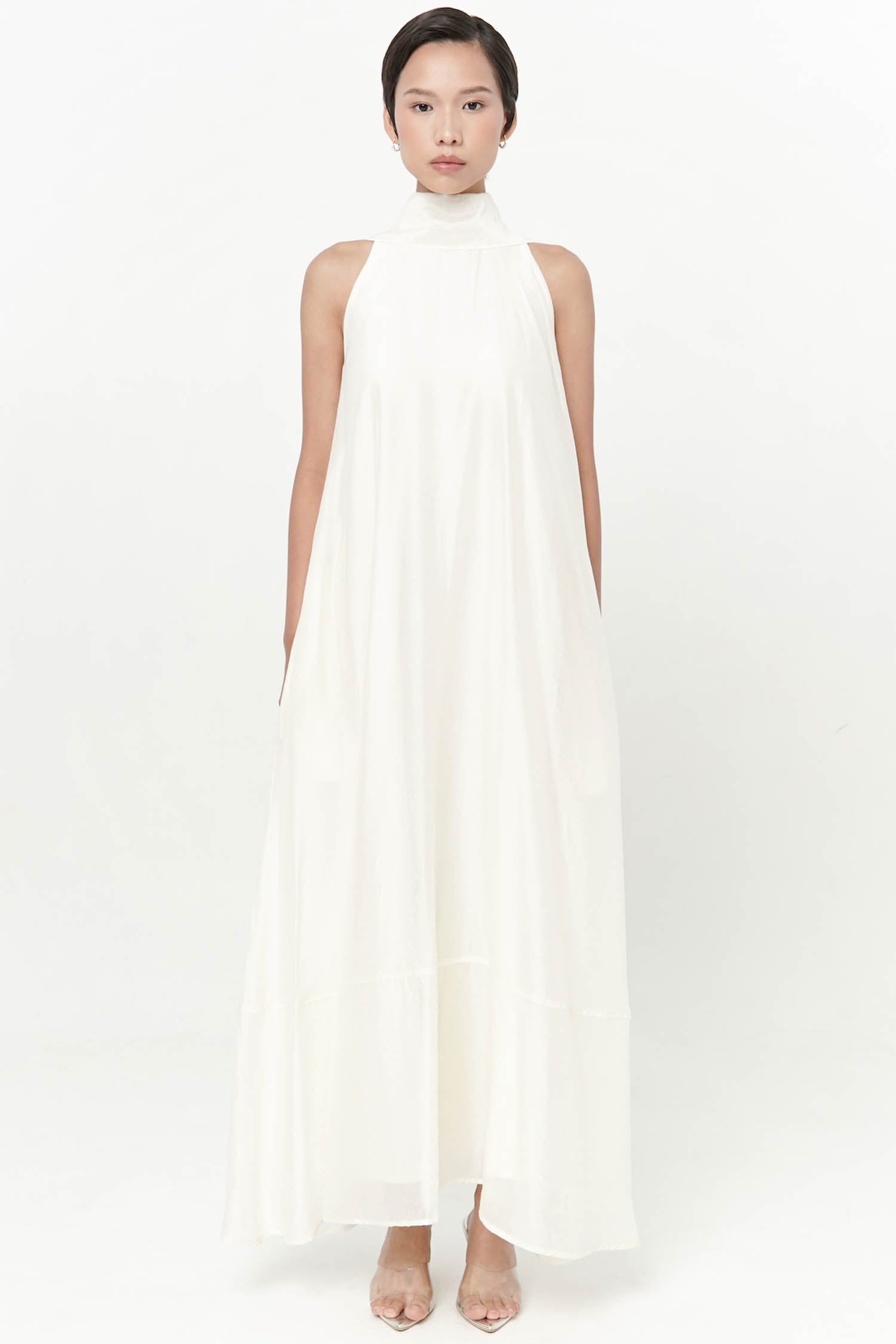 Sommer Maxi Dress In Broken White