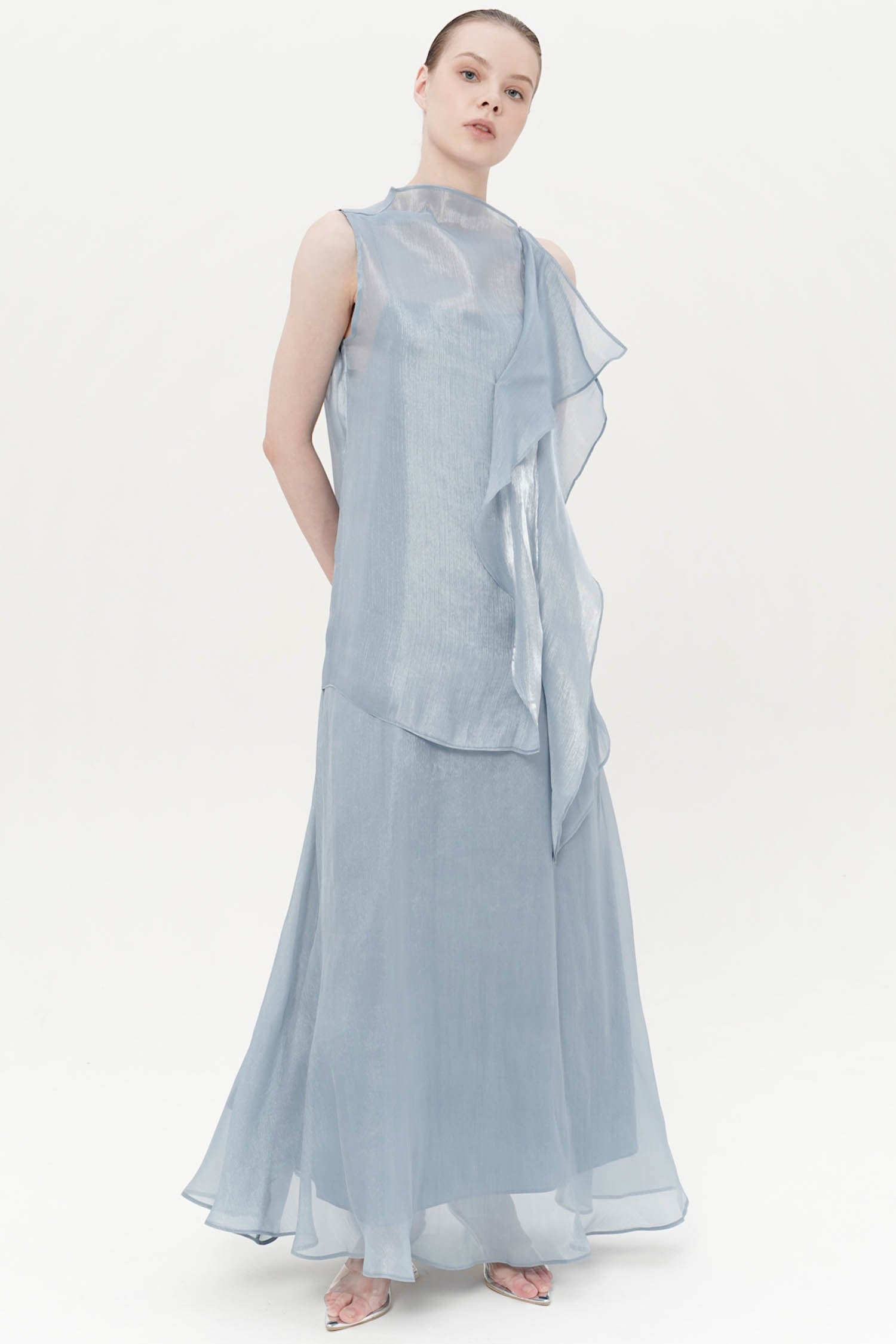 Cassiopeia Two-Piece Dress In Blue
