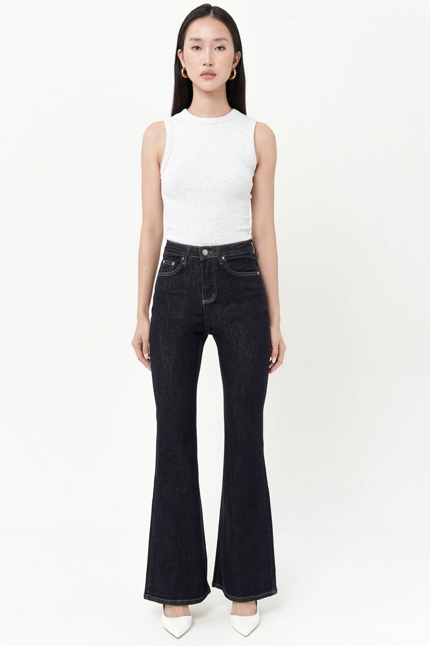 Jordyn Flare Jeans In Denim