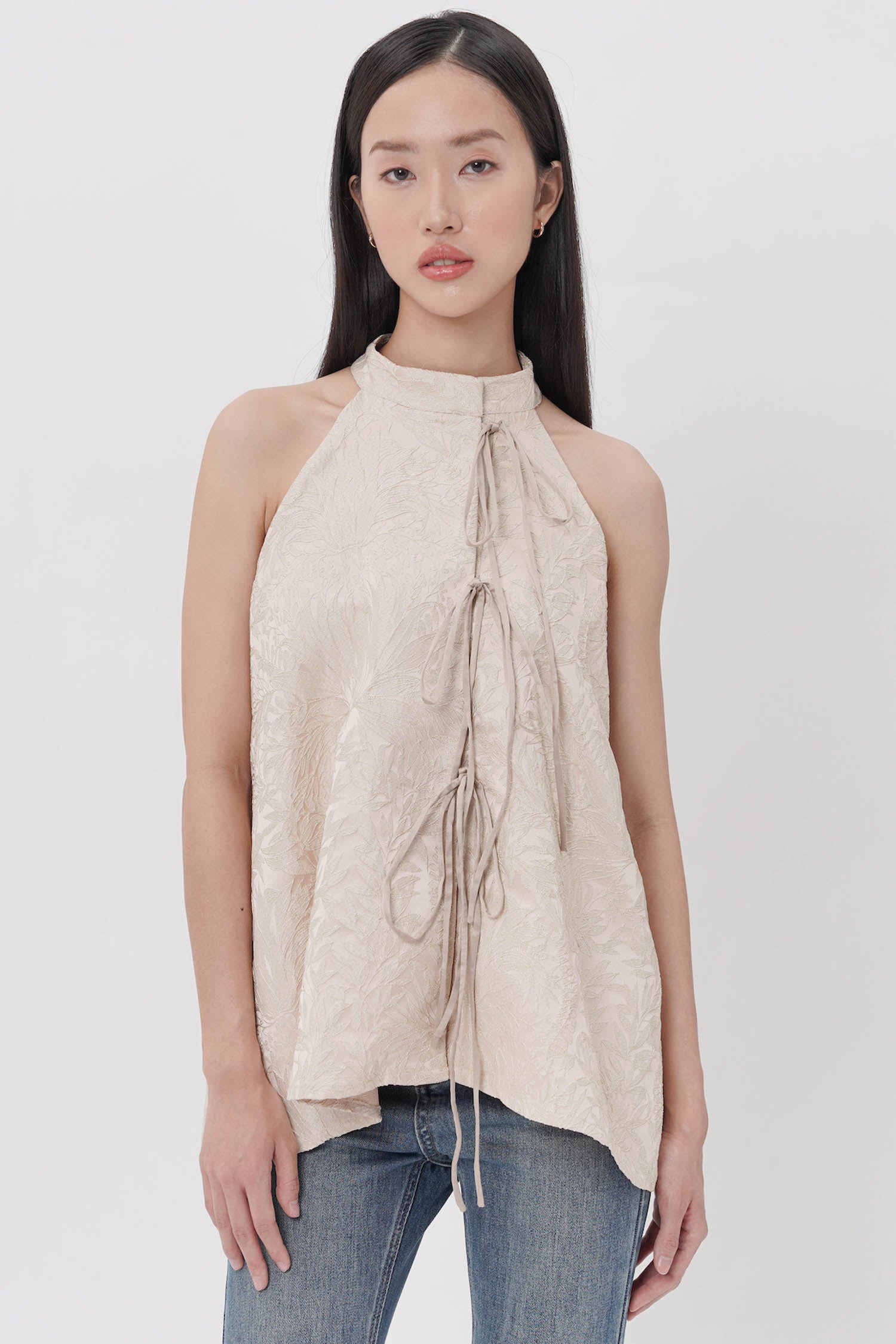 Lotus Top In Pink (ONLINE EXCLUSIVE)