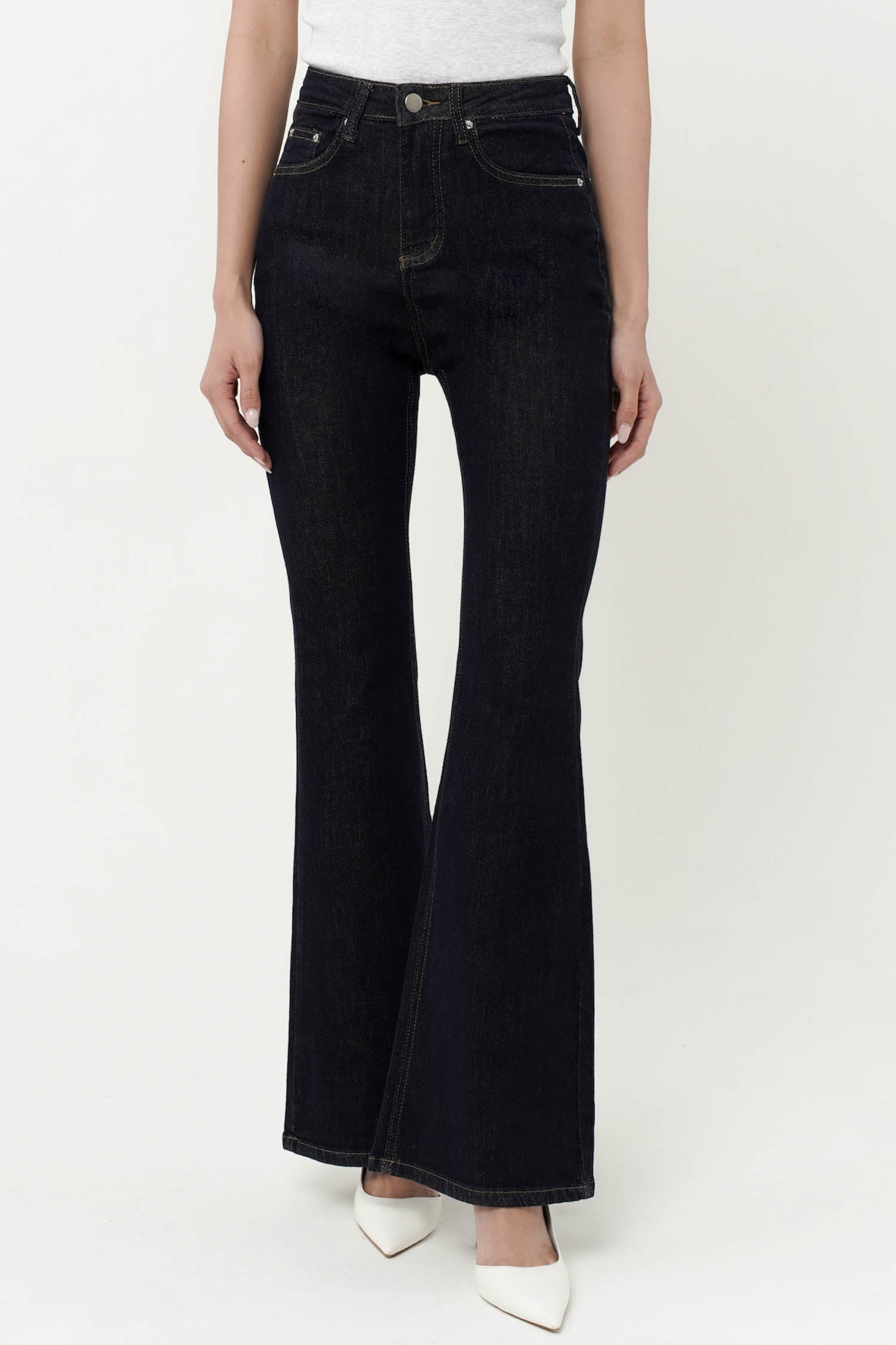 Jordyn Flare Jeans In Denim