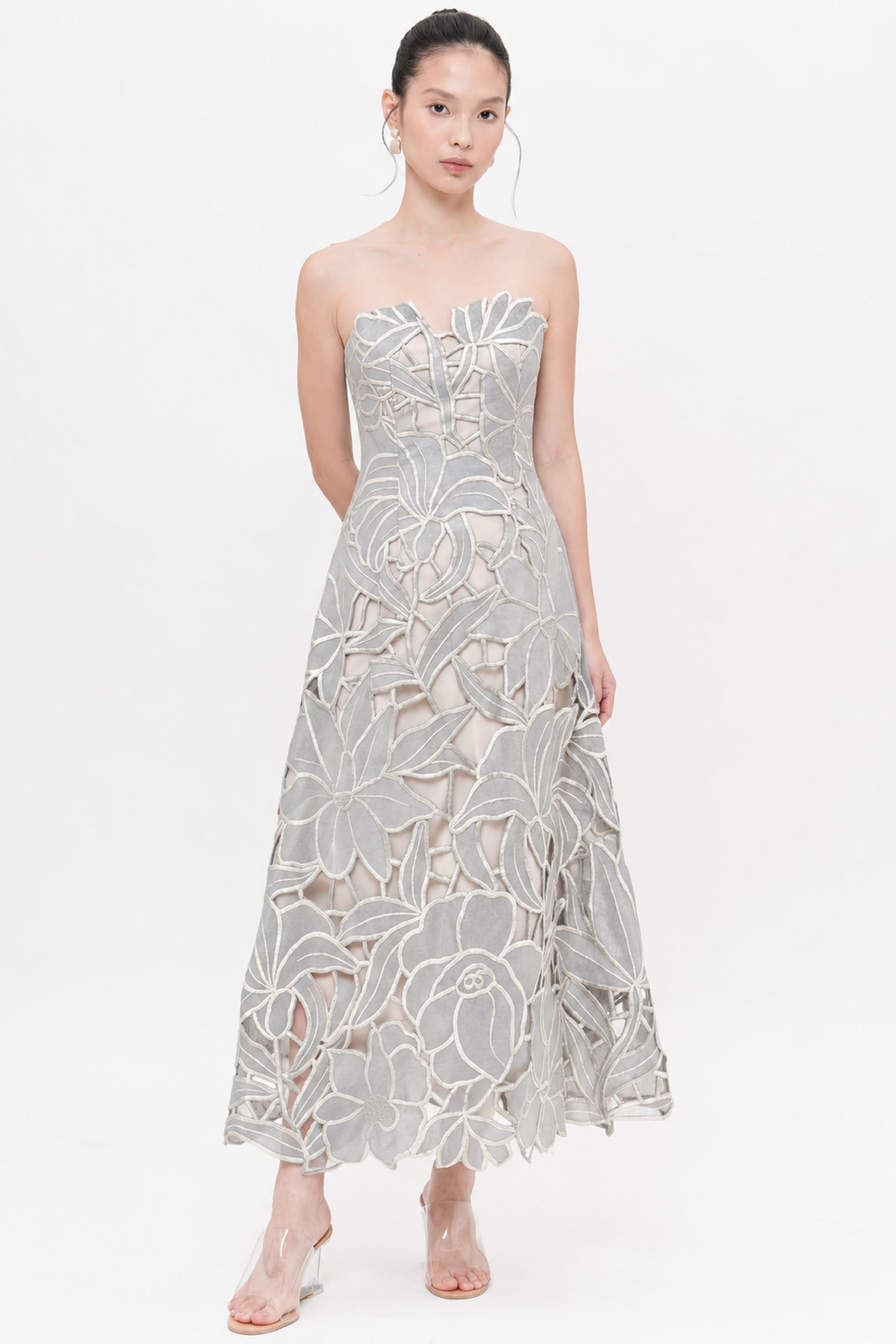 Claudy Dress In Gray