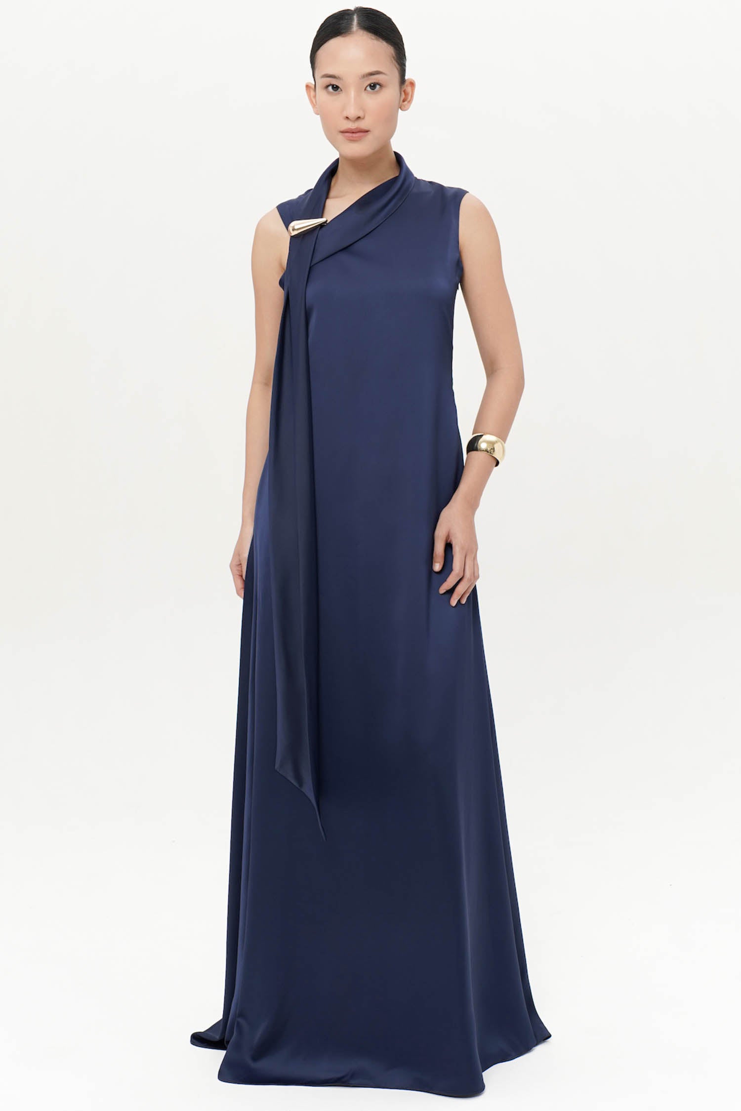 Lunavia Maxi Dress In Navy