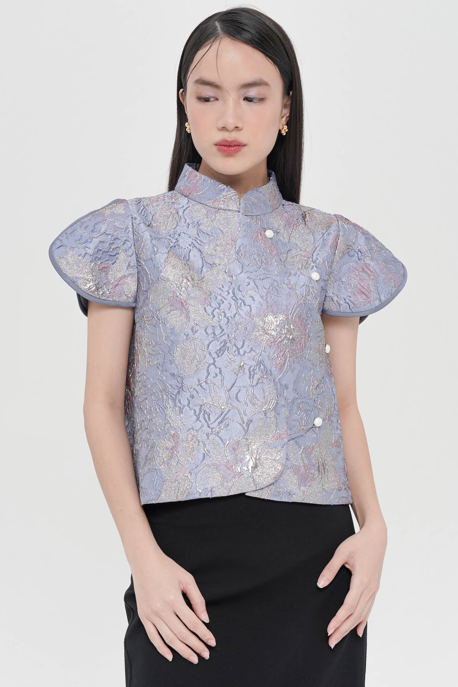 Shi Yun Top In Lilac