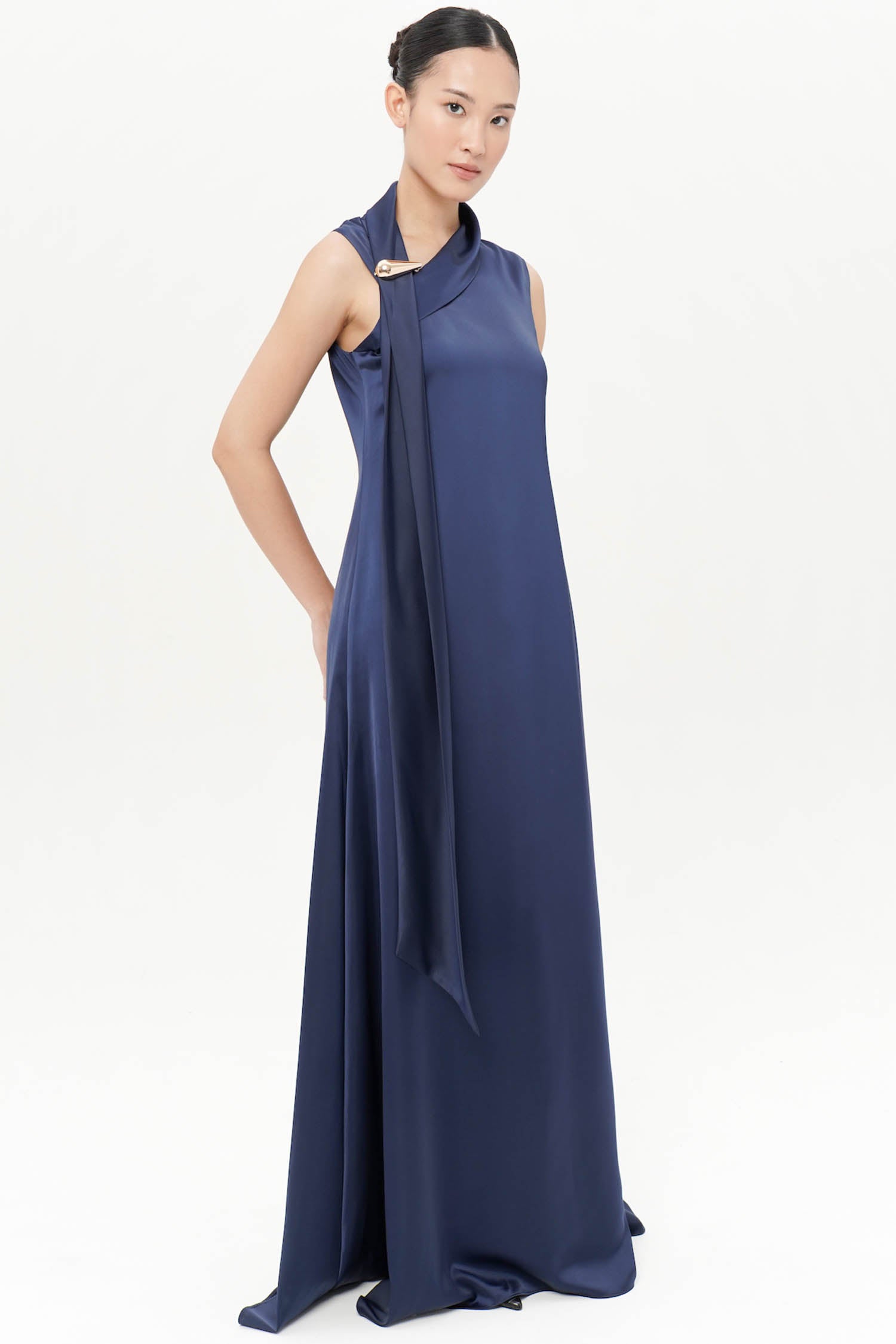 Lunavia Maxi Dress In Navy
