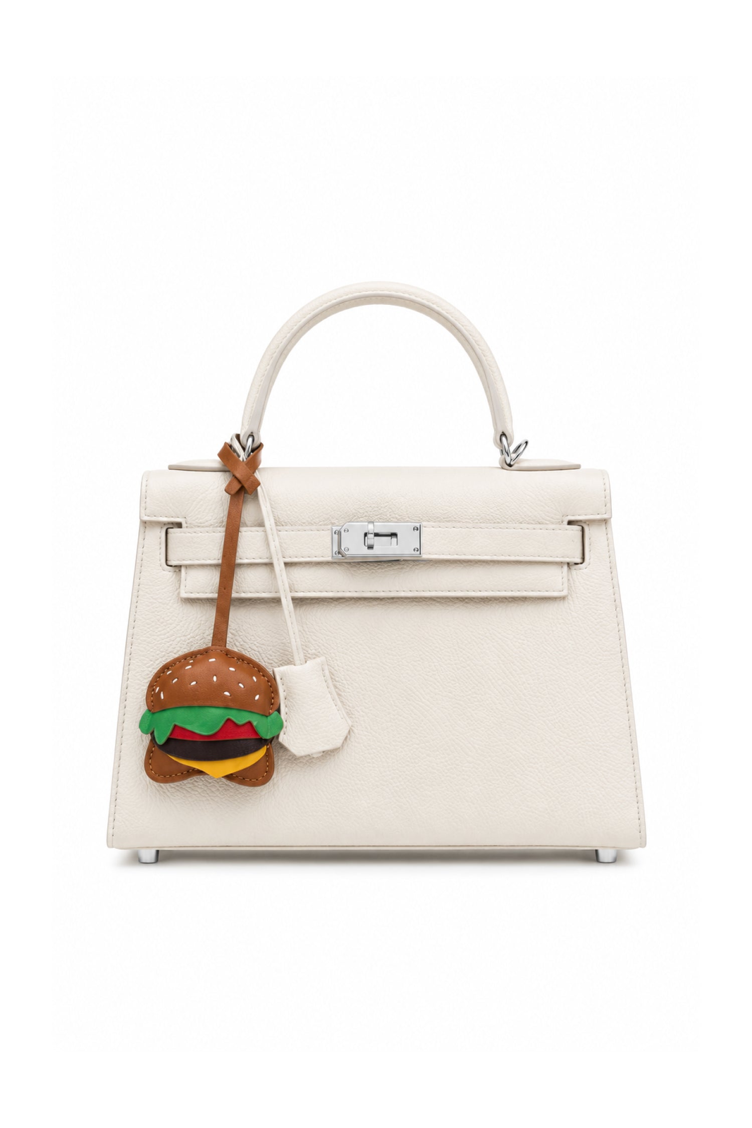 Chomp Me Up Patty Leather Charm