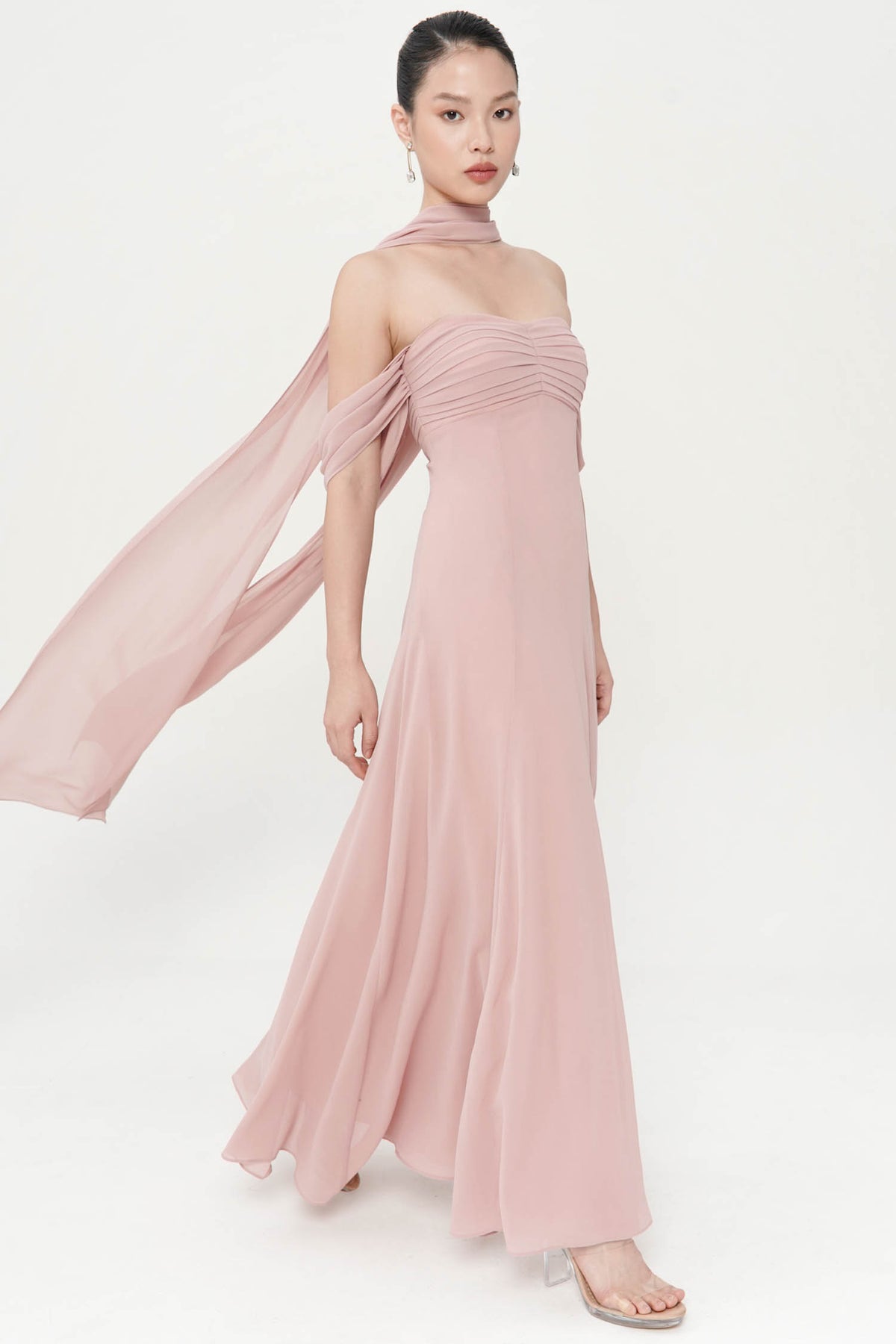 DFS025 Long gown main image 1