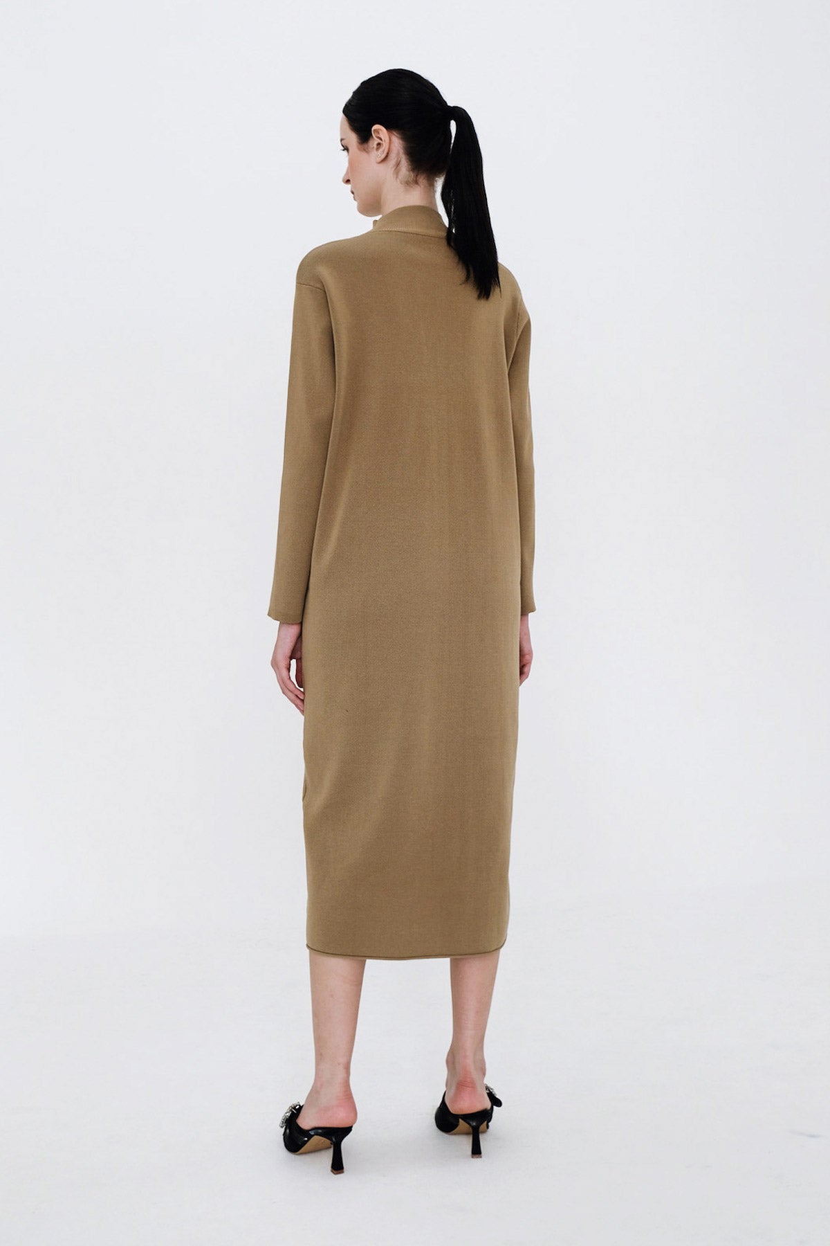 Galfi Dress in Taupe (1 LEFT)