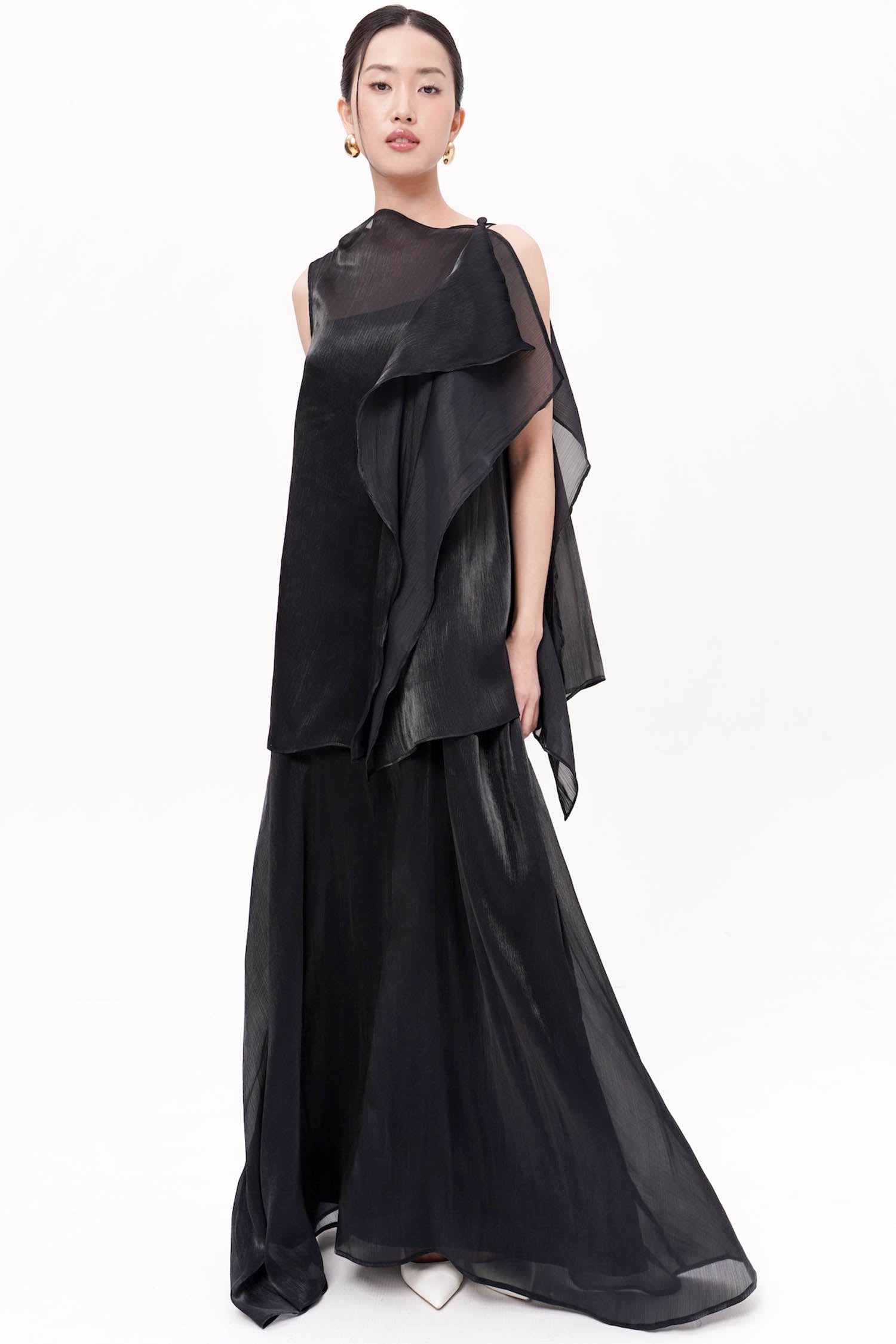 Cassiopeia Two-Piece Dress In Black