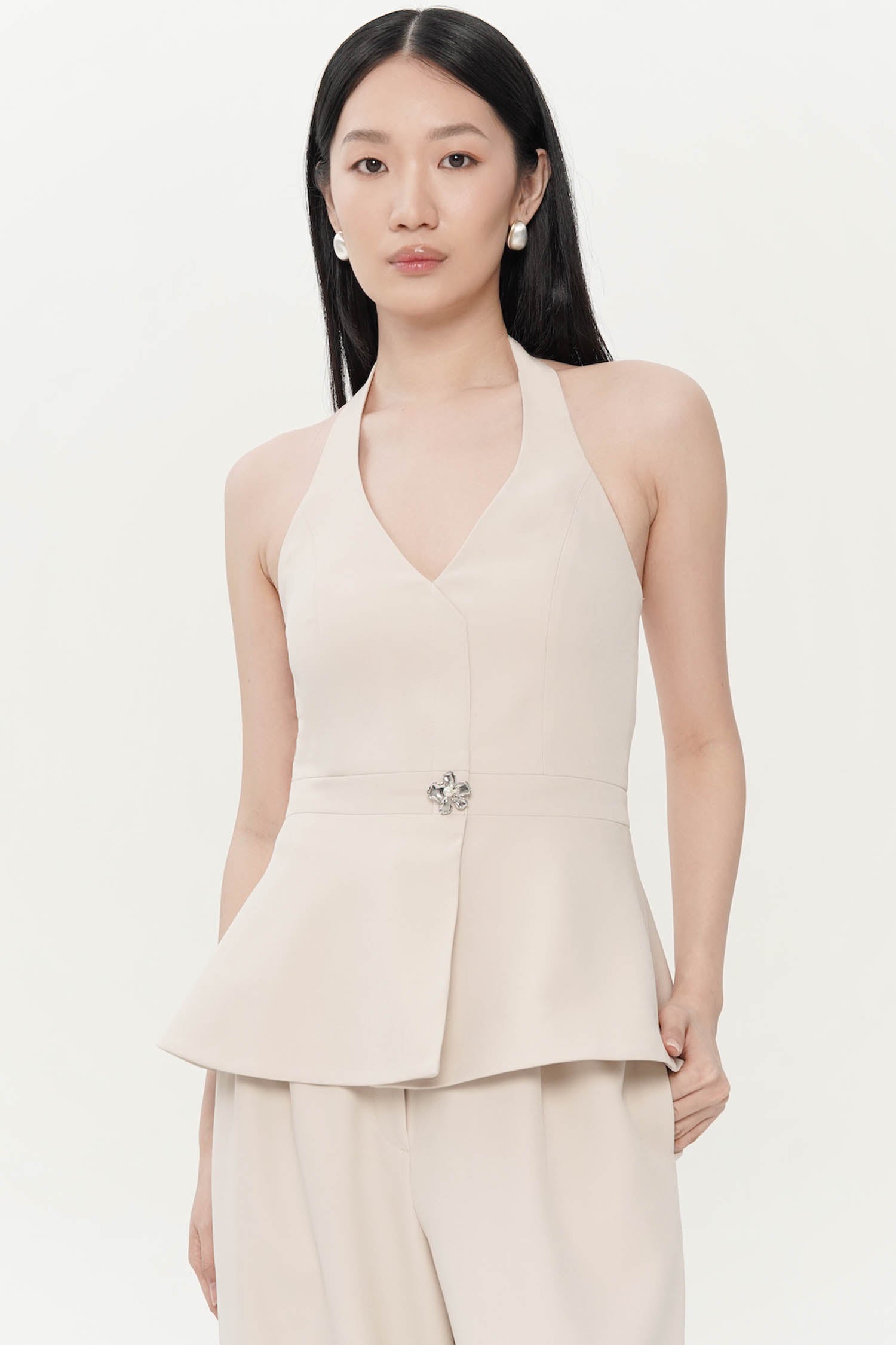 Folie Top in Oat