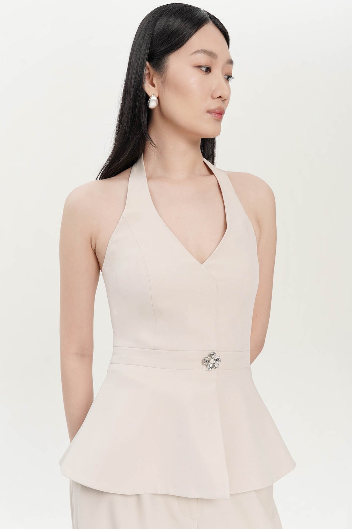 Folie Top in Oat (XS & M LEFT)