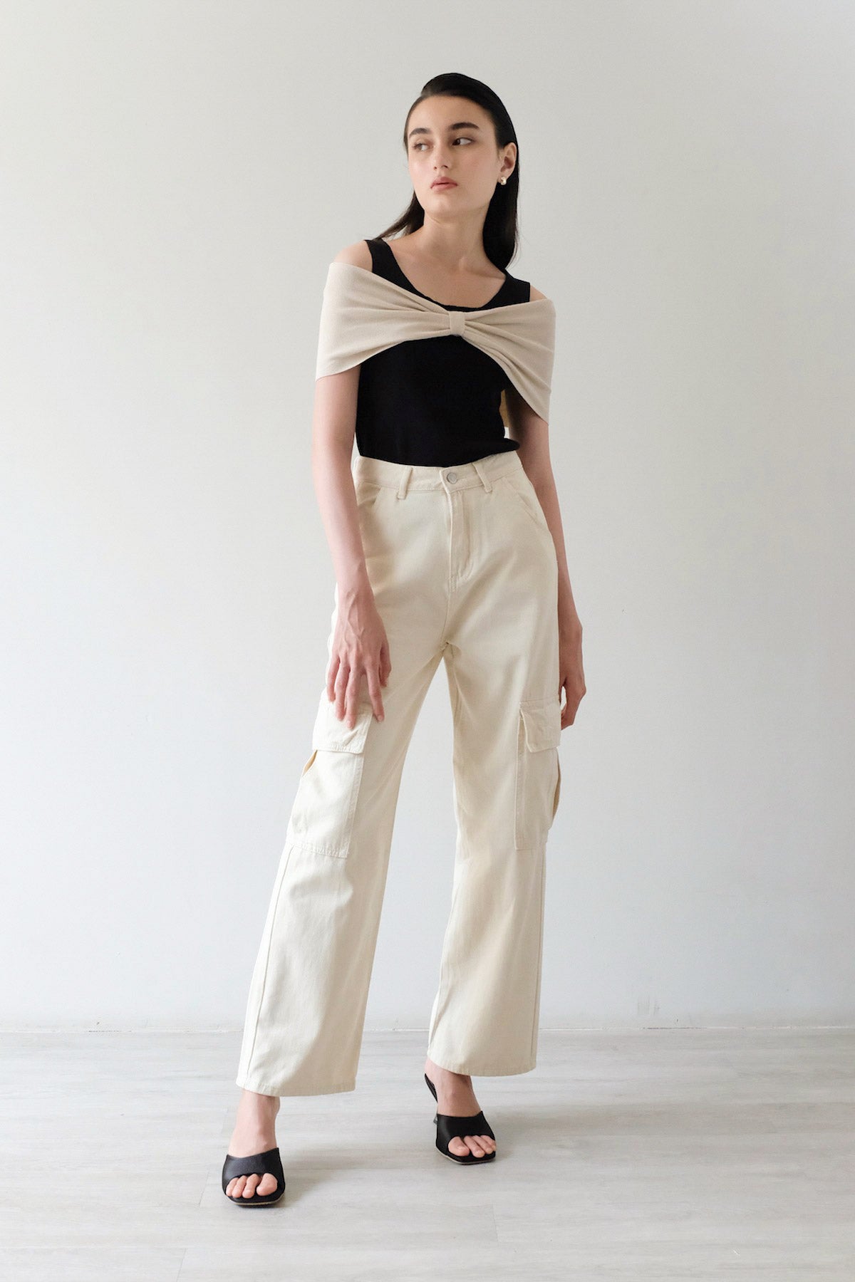 Dommie Pants in Broken White (1 LEFT)