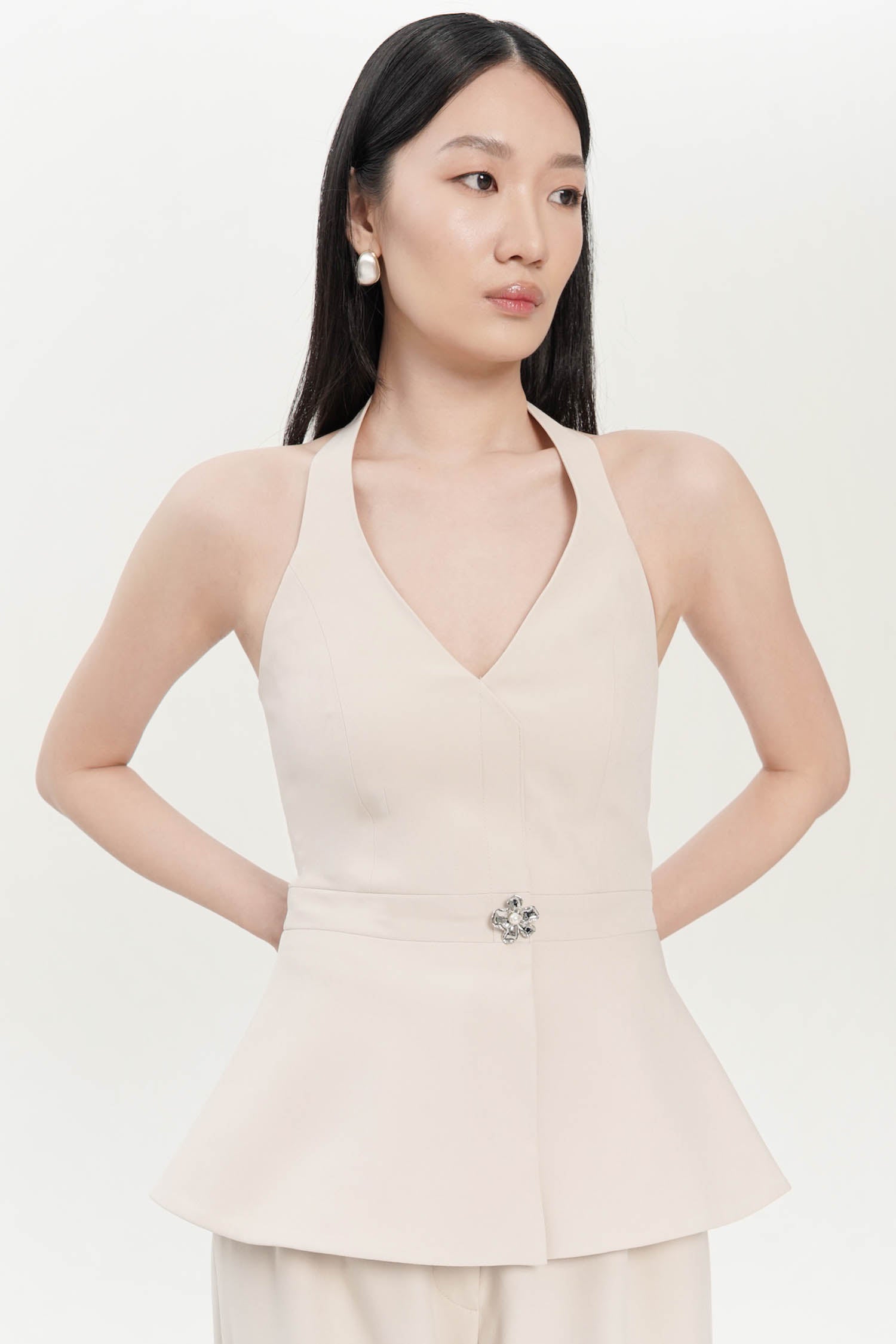 Folie Top in Oat (XS & M LEFT)