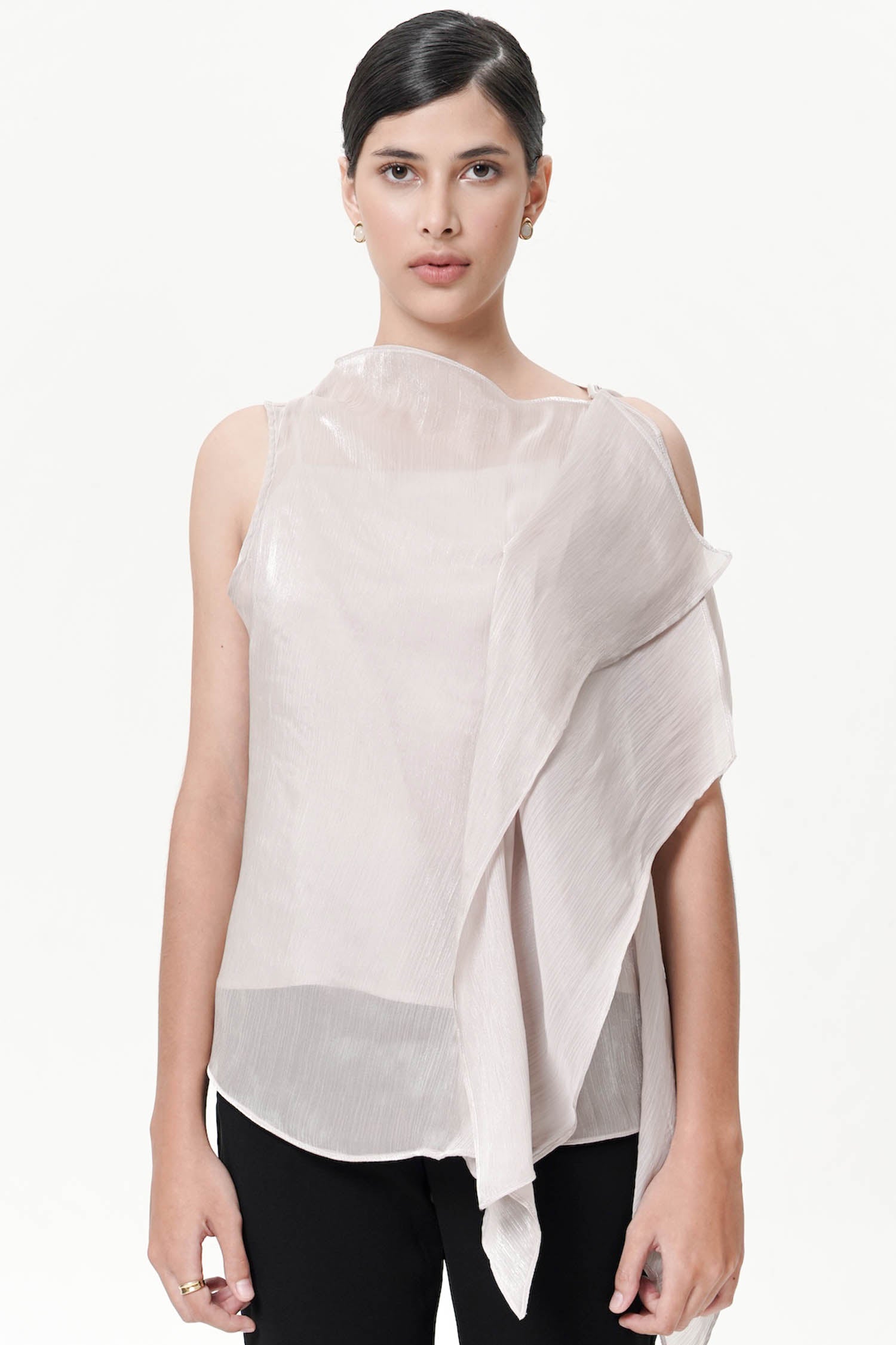 Cassiopeia Two-Piece Top In Nude