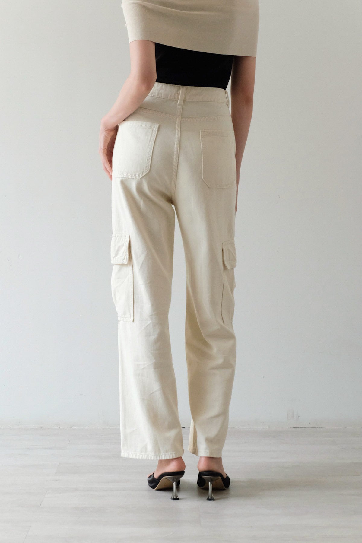 Dommie Pants in Broken White (1 LEFT)