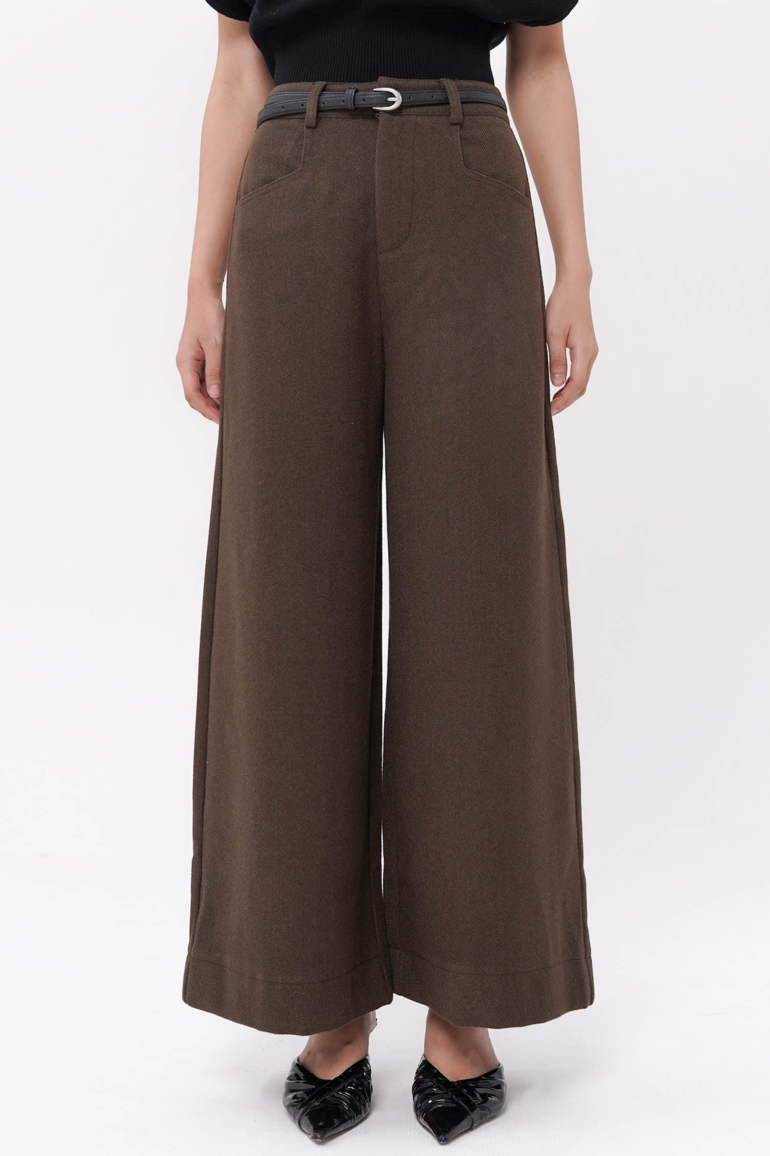 Morgan Trousers In Brown