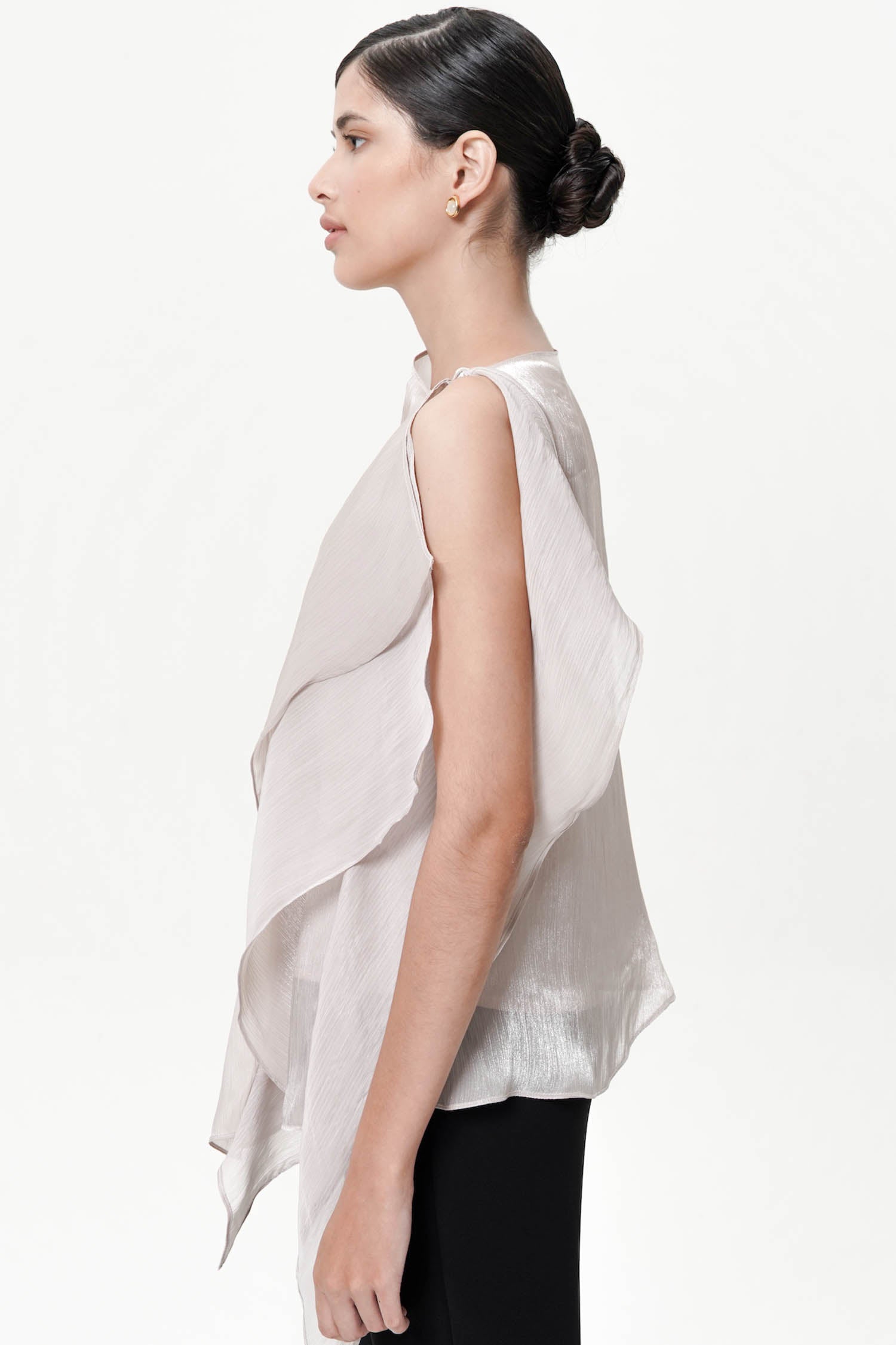 Cassiopeia Two-Piece Top In Nude