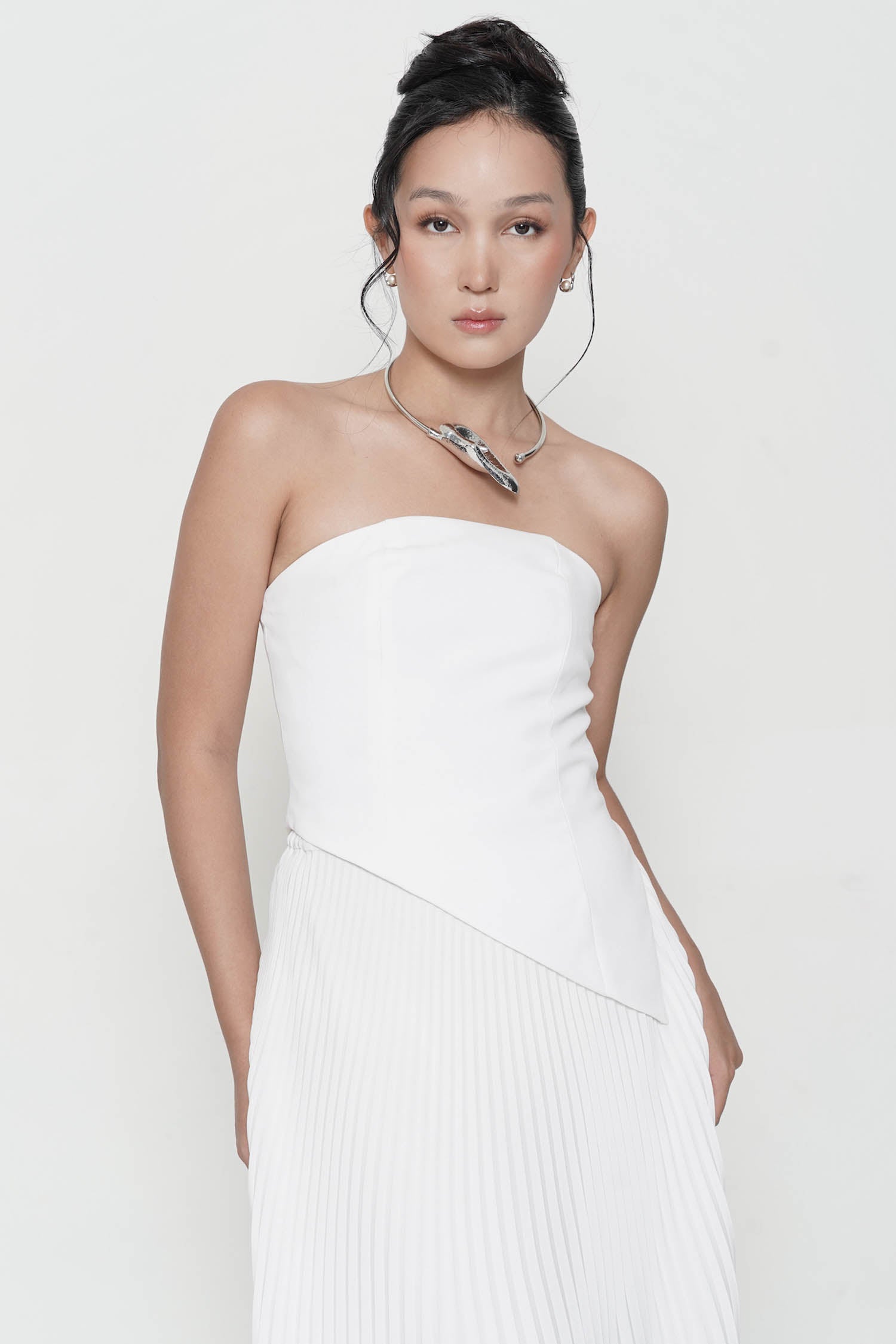 Lyman Tube Top In White (5 LEFT)