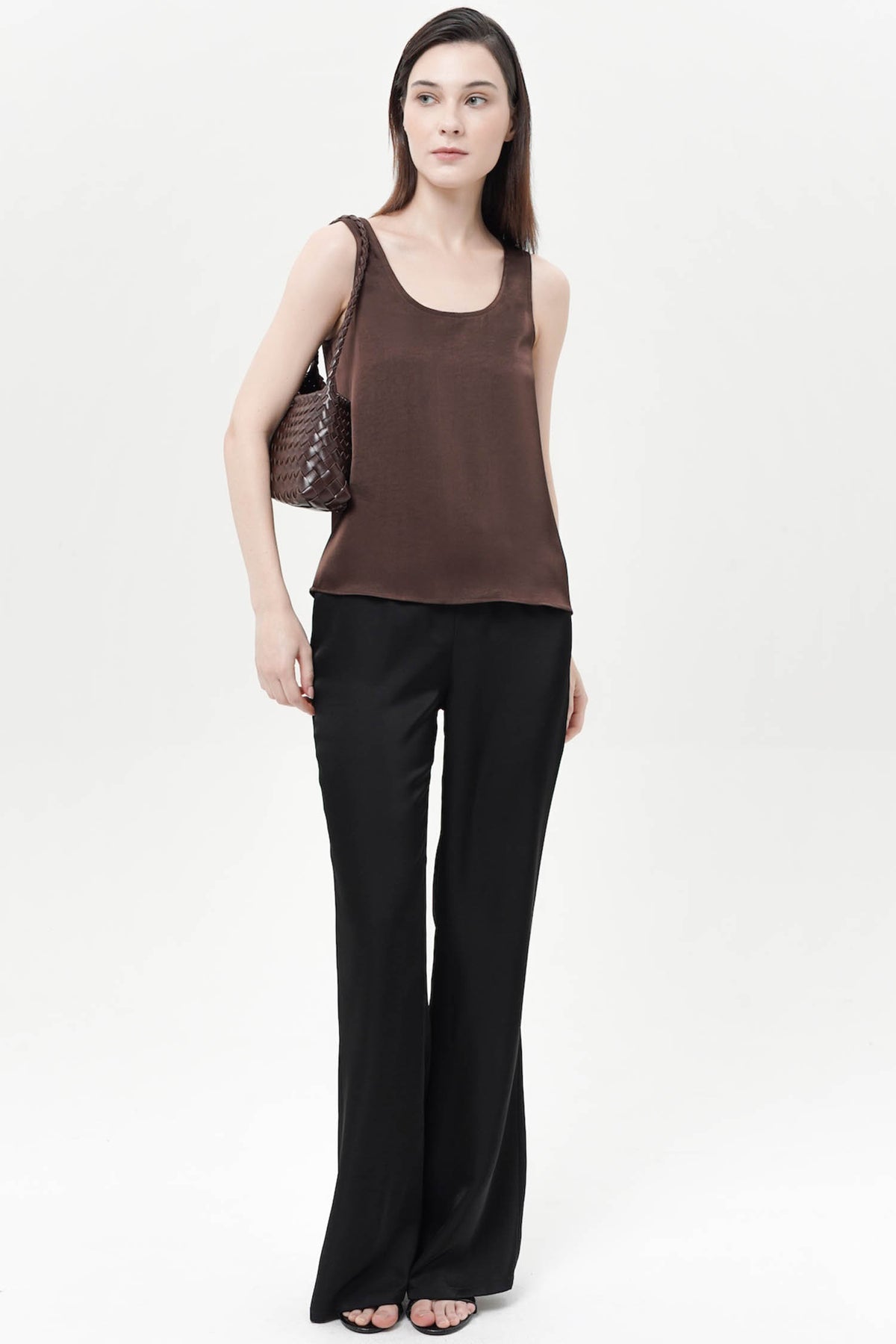 Sten Tank Top In Espresso