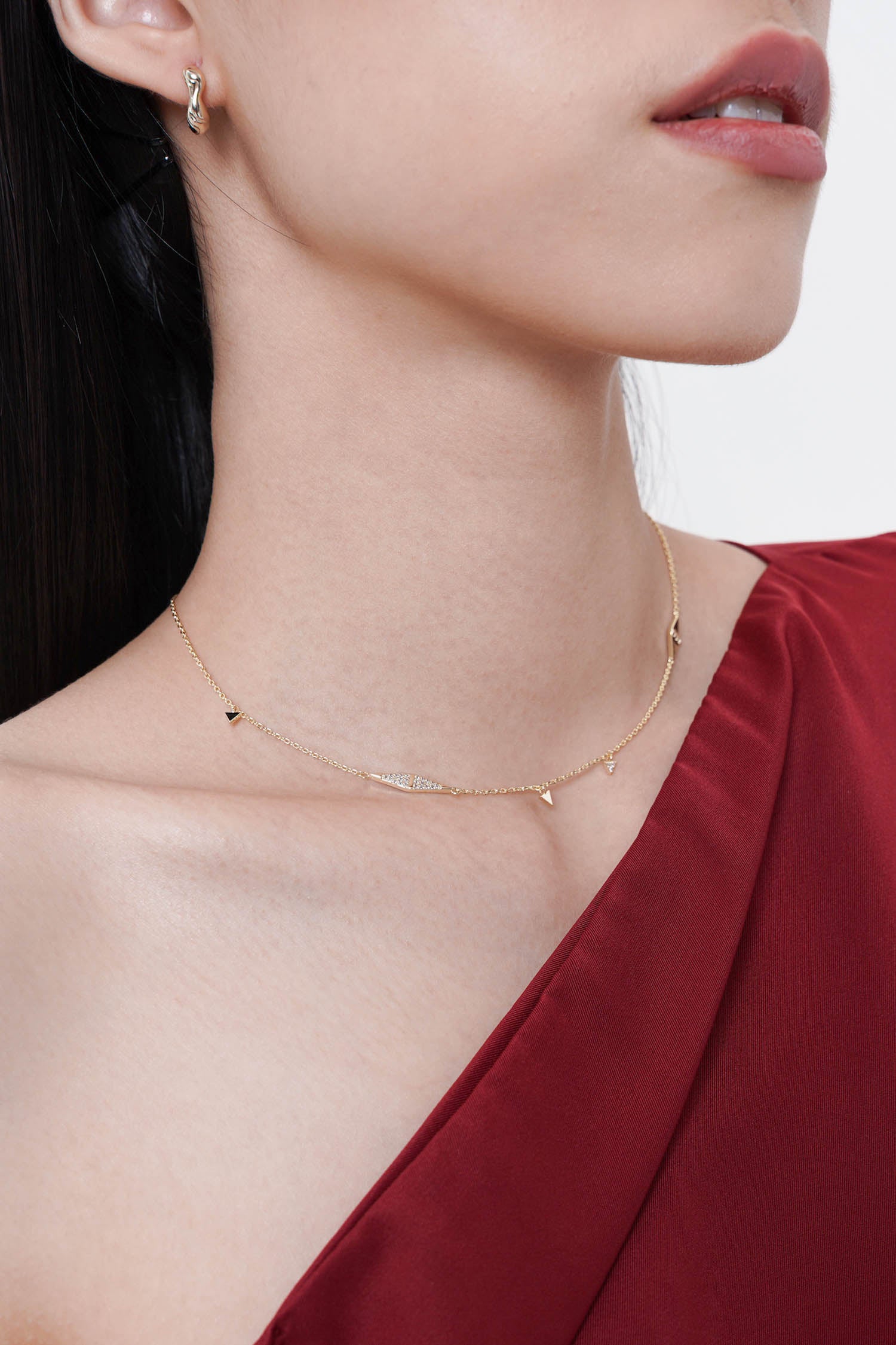 Carla Necklace In Gold