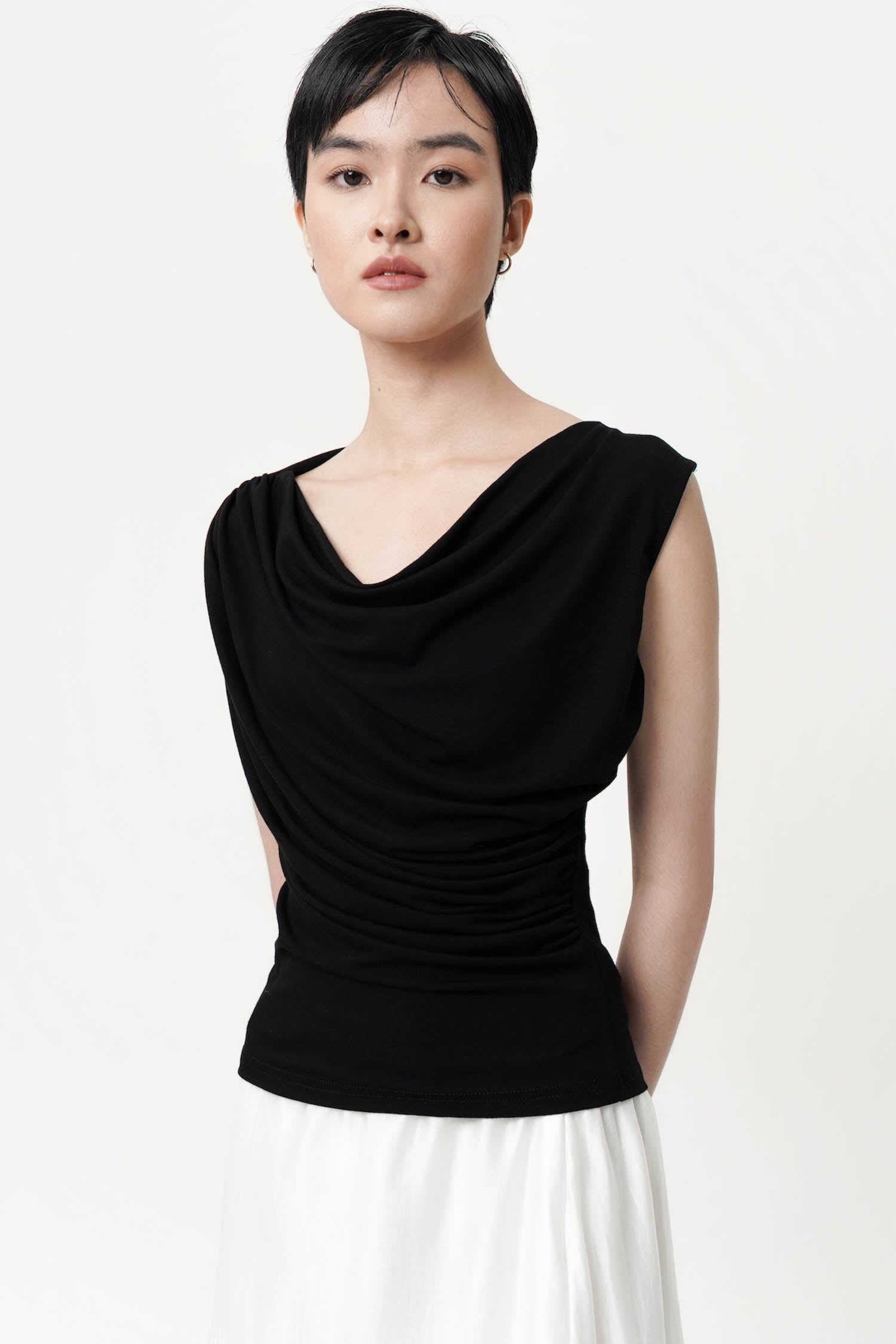 Merino Top In Black
