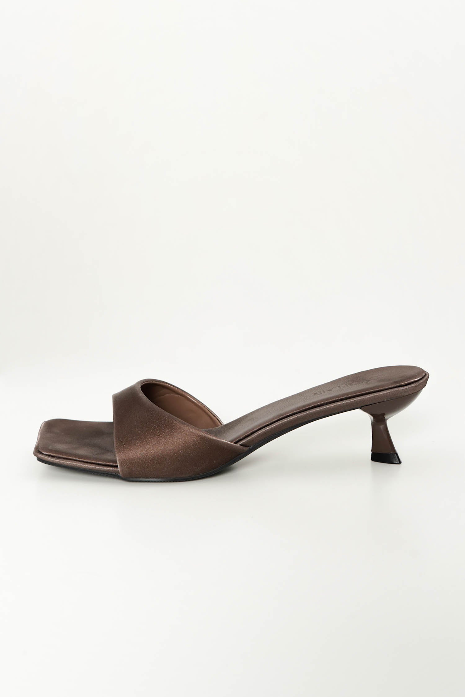 Sara Heeled Sandal In Espresso