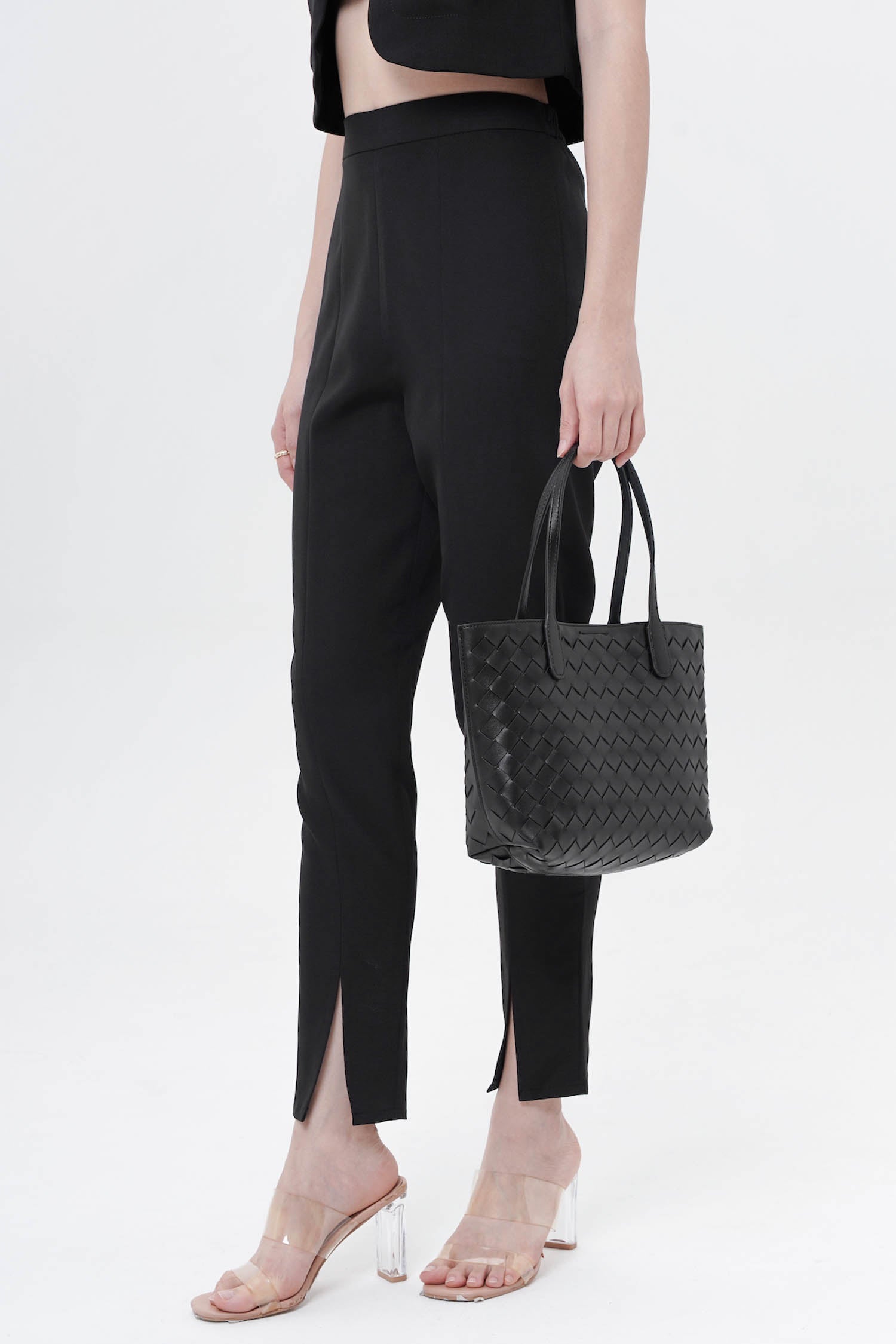 Sault Tote In Black