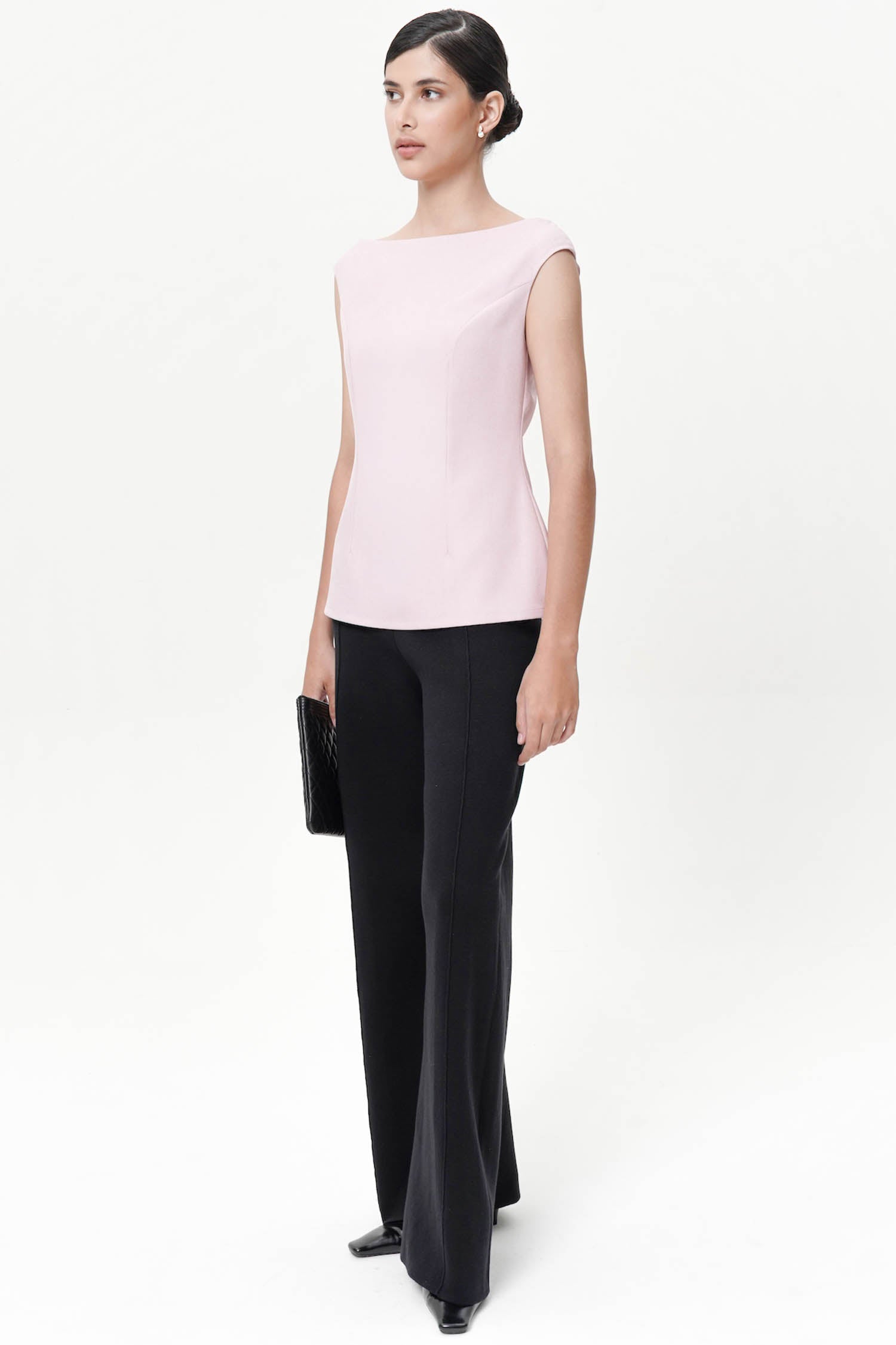 Orrin Sabrina Top In Pink
