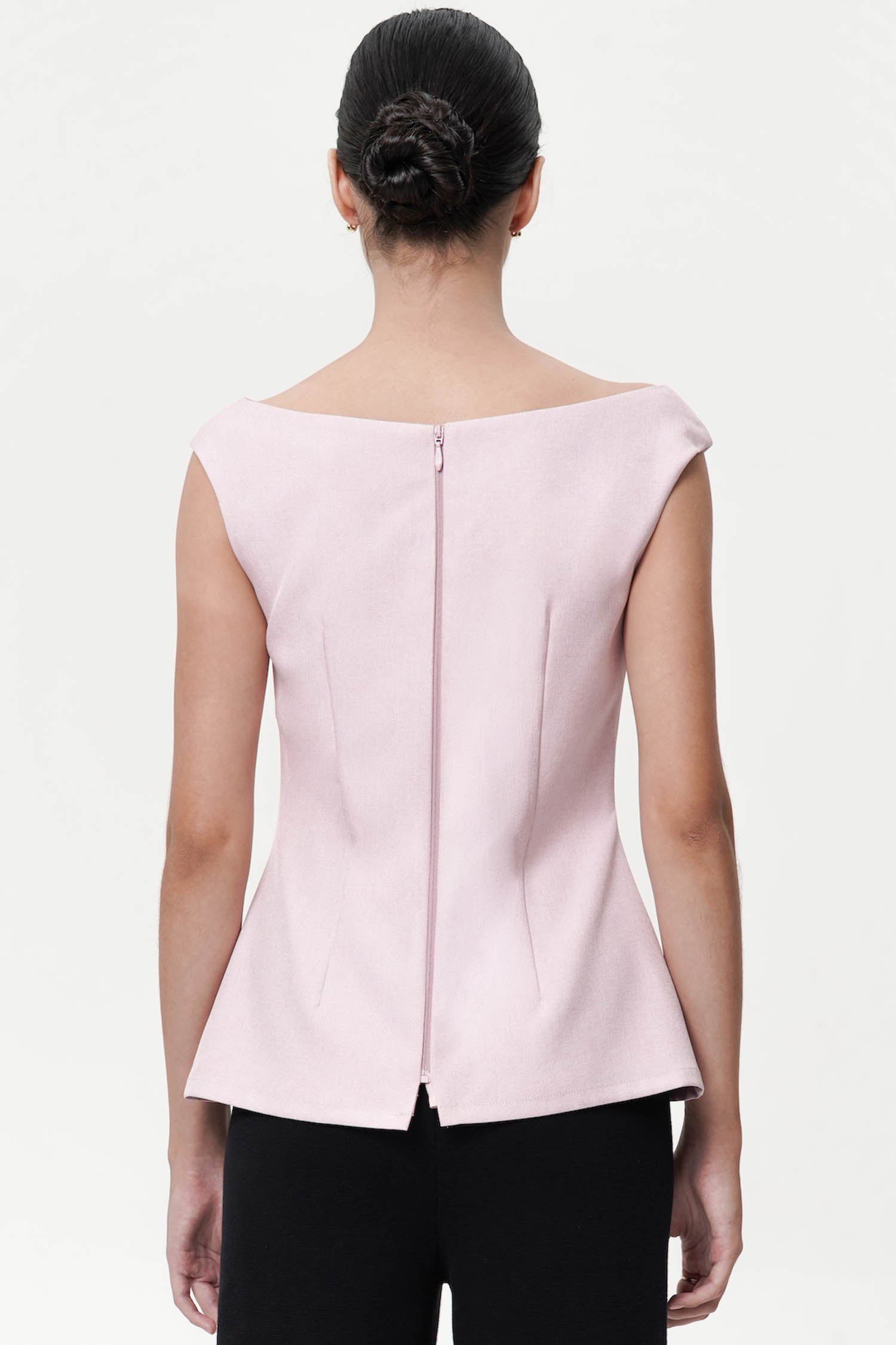 Orrin Sabrina Top In Pink