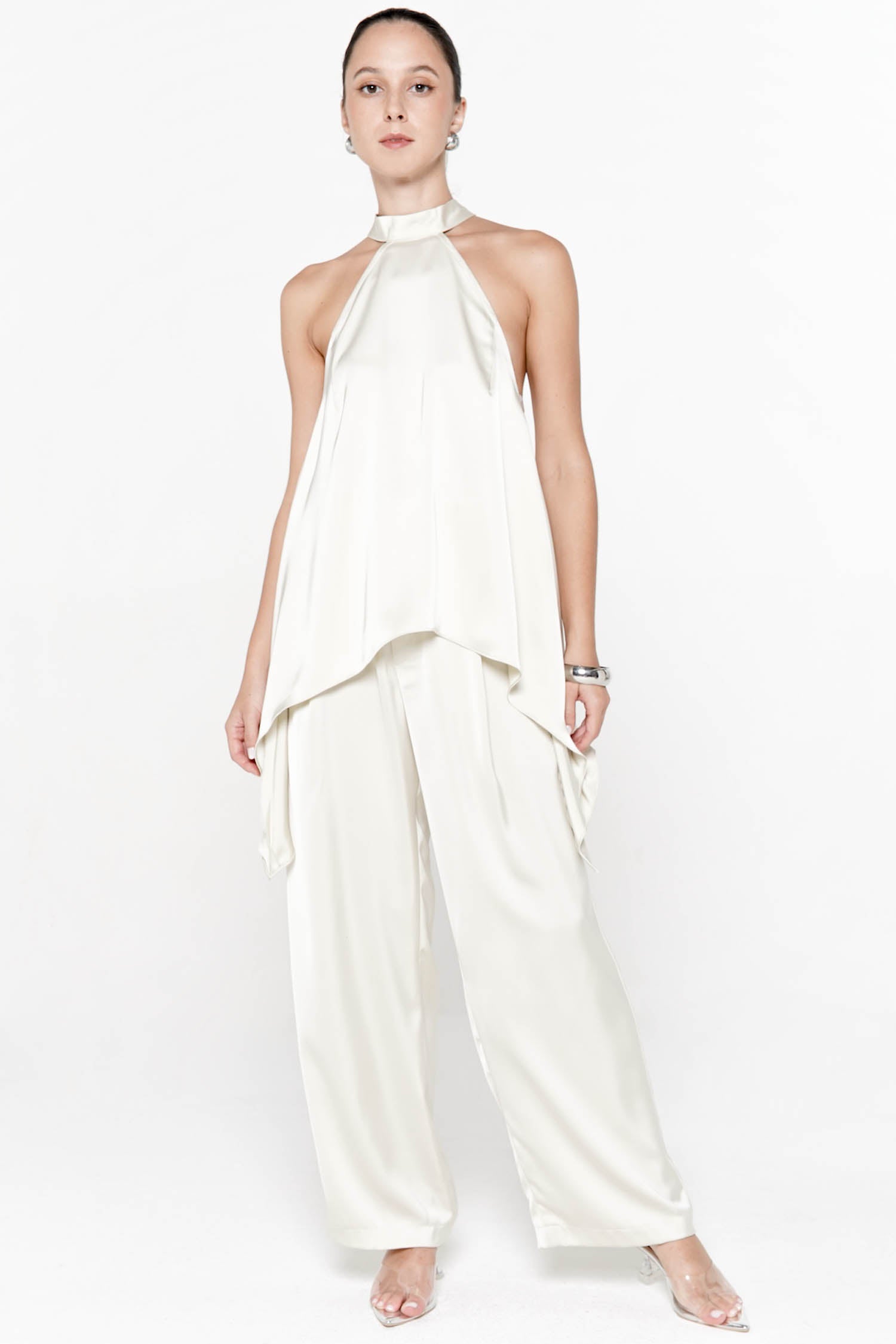 Posey Pants in Eggshell