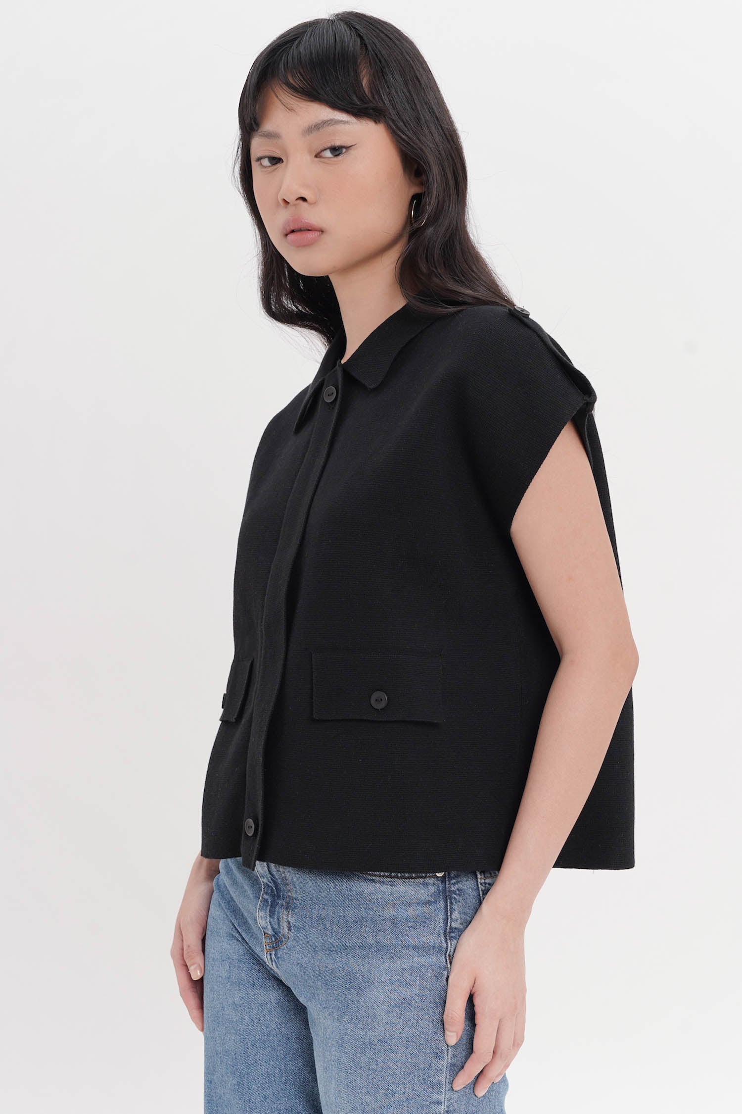 Fore Top In Black