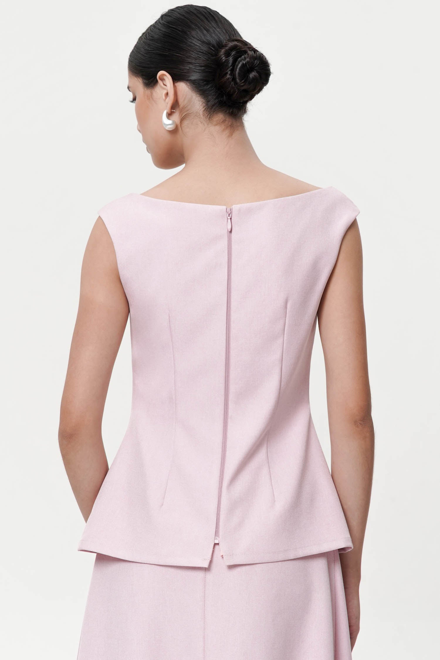 Orrin Sabrina Top In Pink