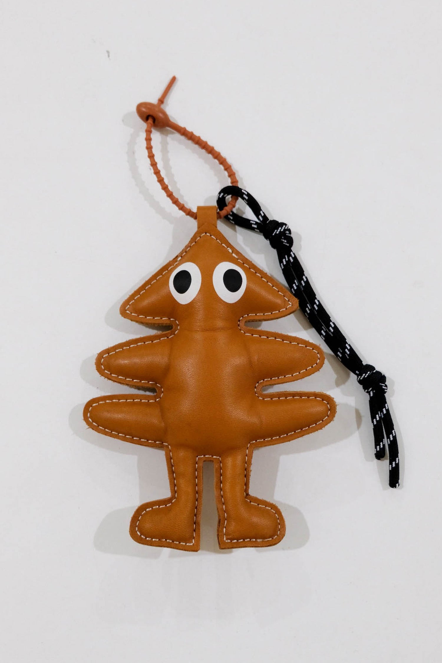 Twiggle Trees Leather Charm In Brown