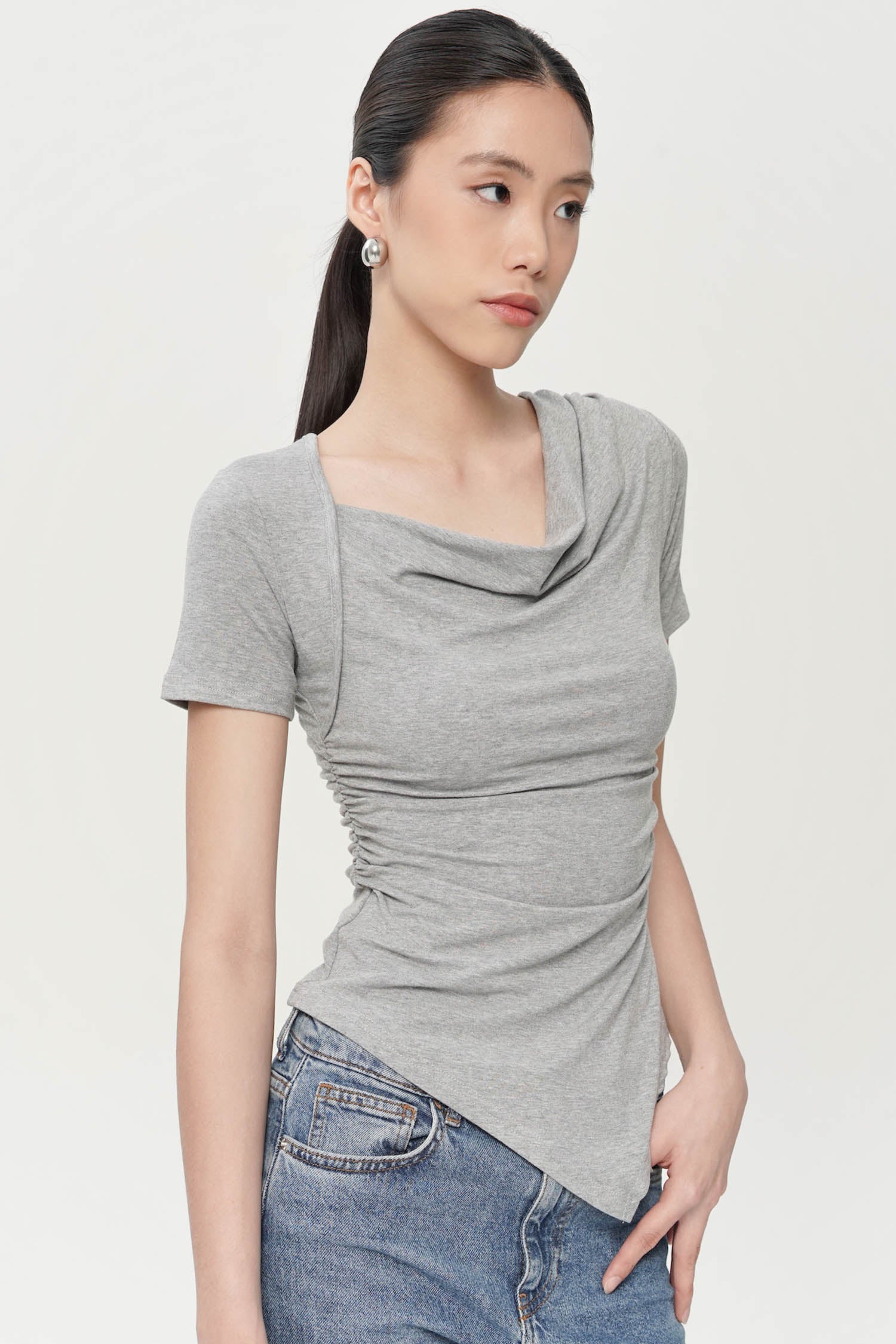 Meadow Top In Grey